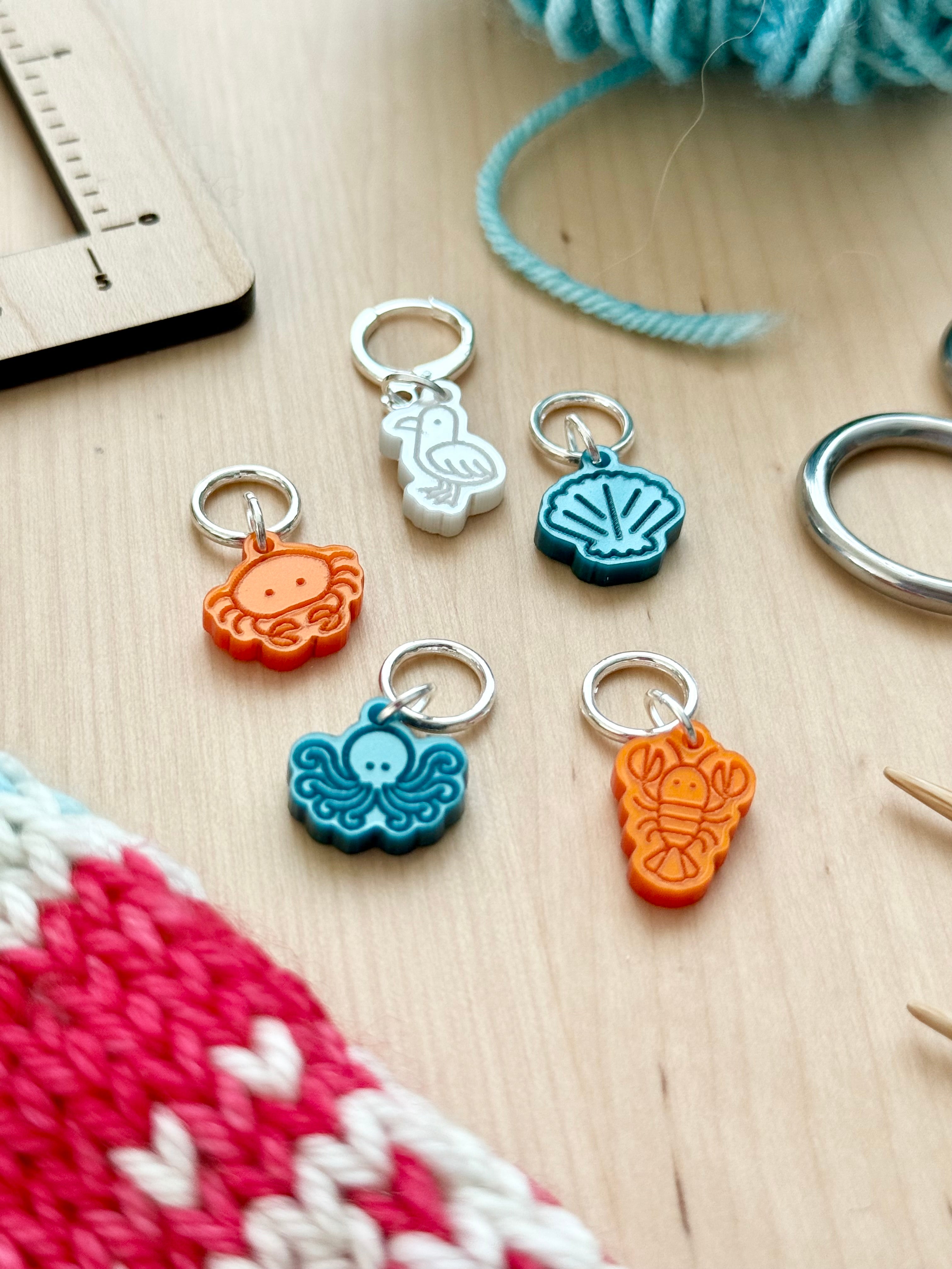 Summer Doodle (Stitch Marker Set)