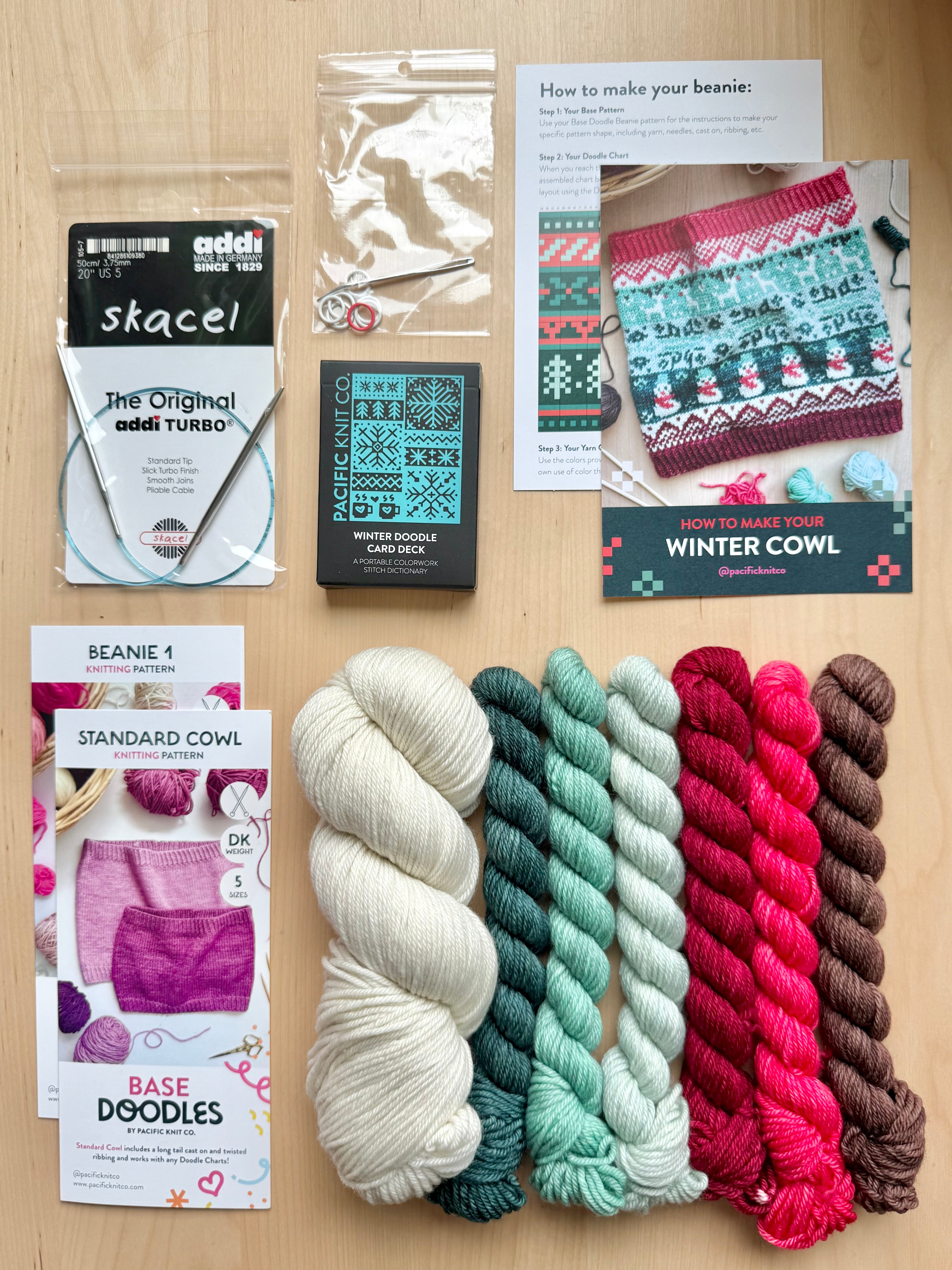 Winter Doodle: Complete Project + Yarn Kit