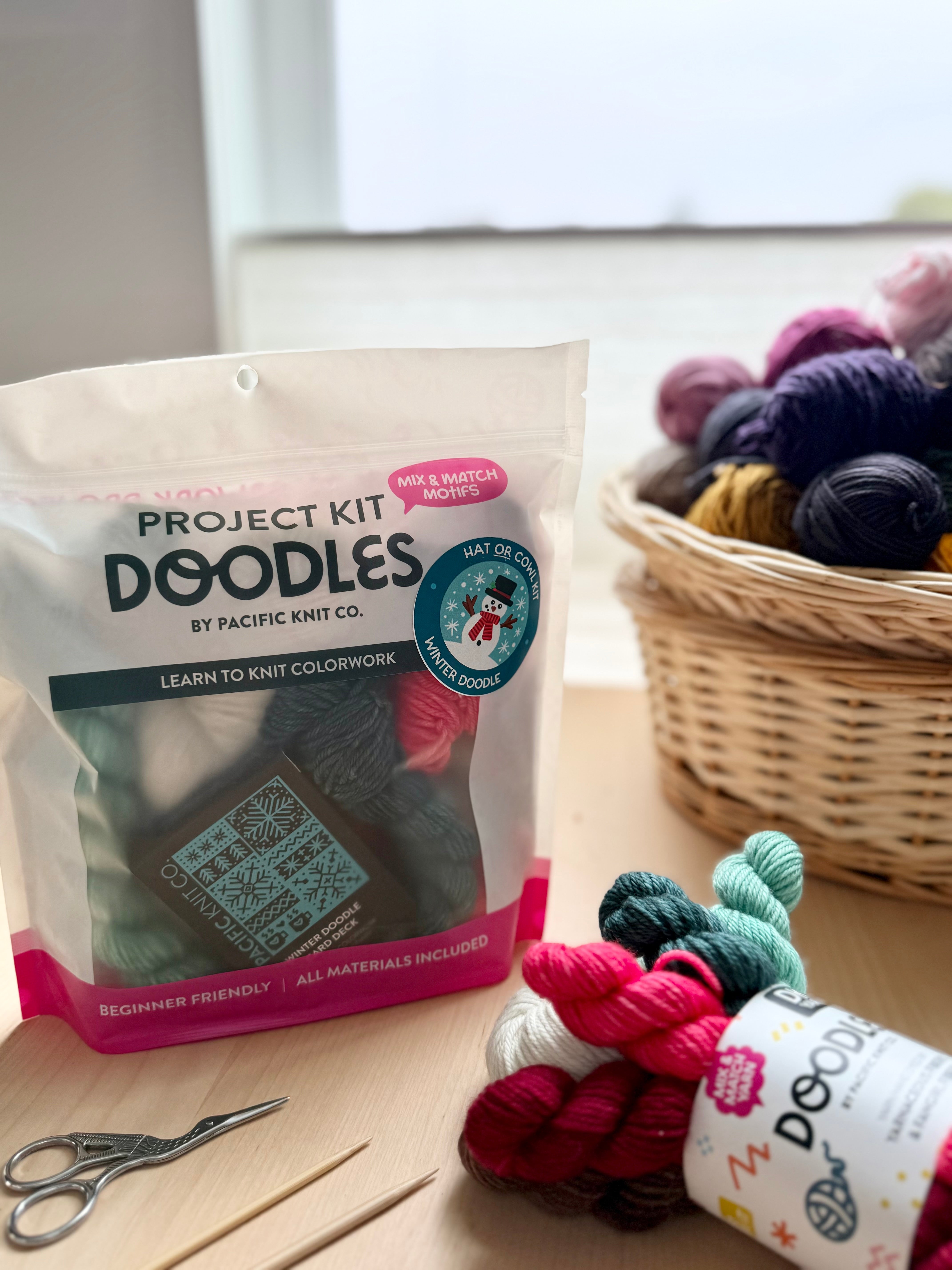 Winter Doodle: Complete Project + Yarn Kit