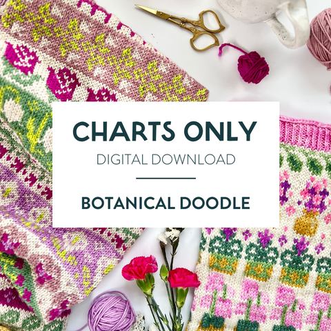 Botanical Doodle (Digital Chart Expansion) | Pacific Knit Co