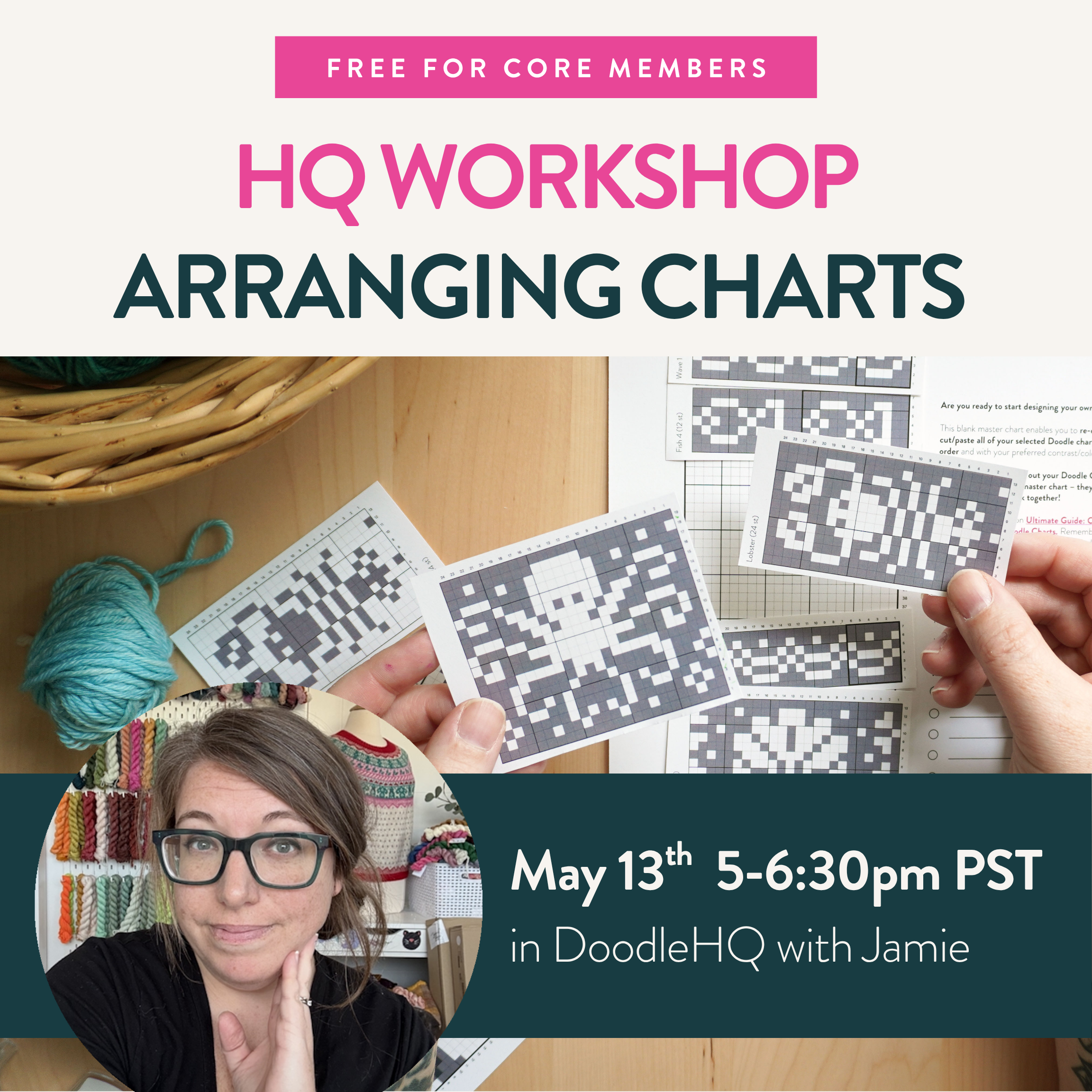 Live Virtual Workshop: Choosing & Arranging Doodle Charts (May 13, 5-6:30  PST)
