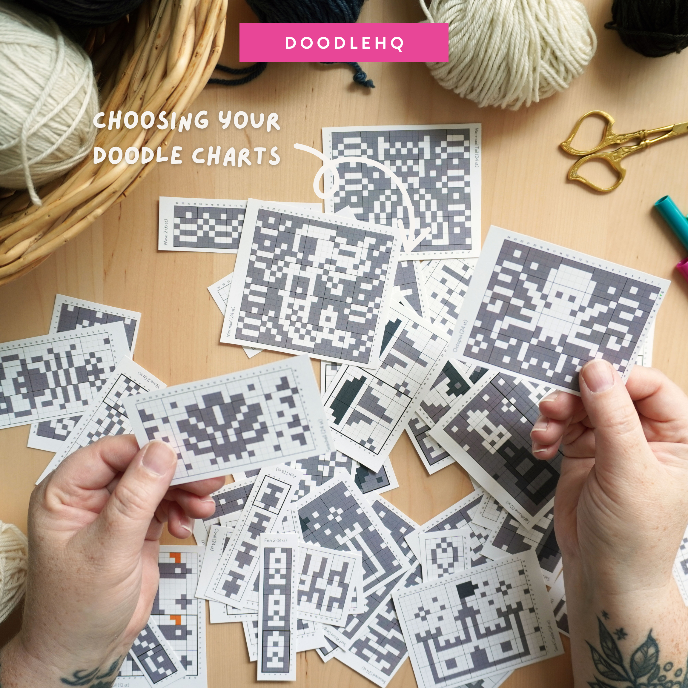 Live Virtual Workshop: Choosing & Arranging Doodle Charts (May 13, 5-6:30  PST)
