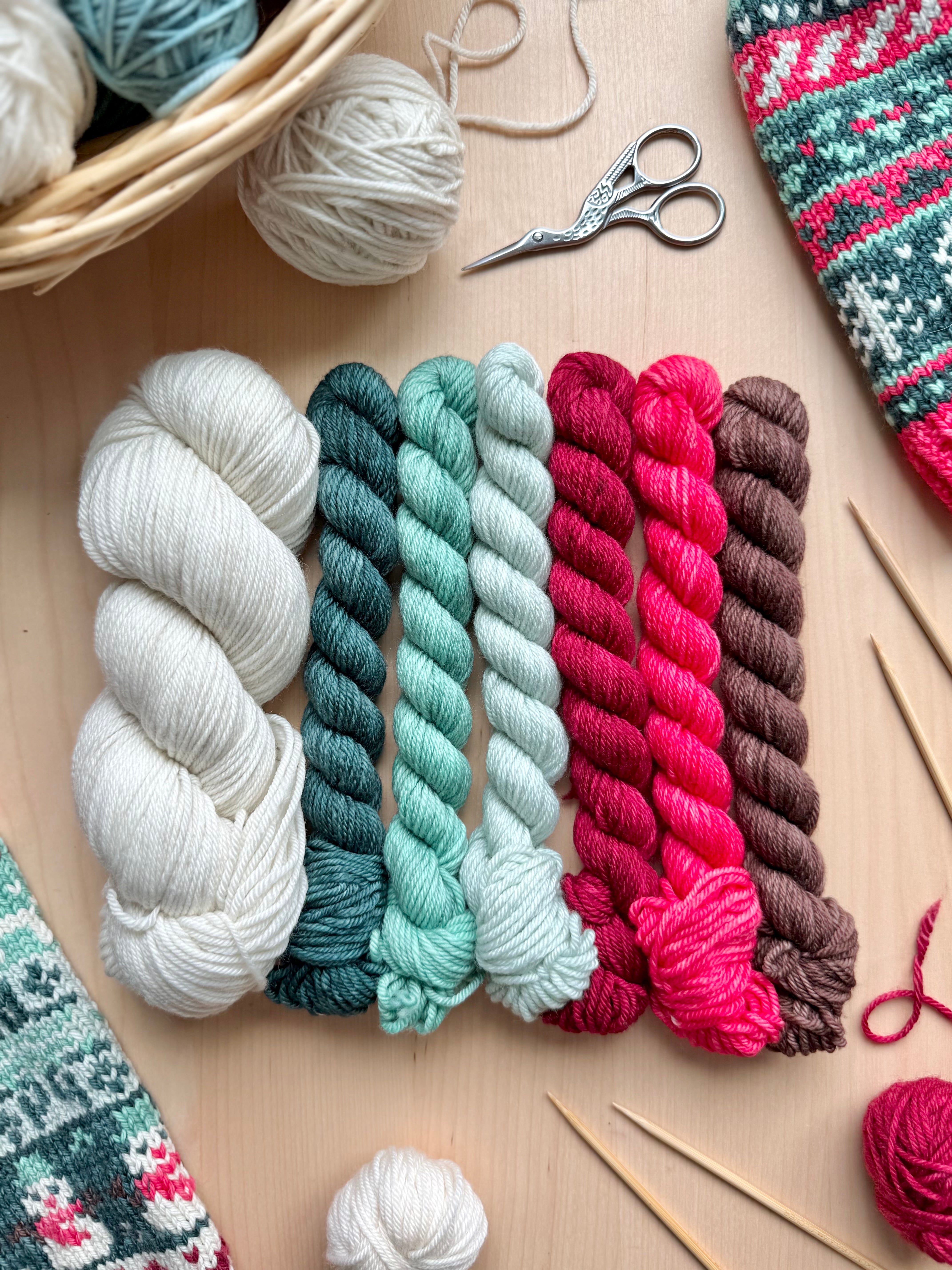 Winter Doodle: Complete Project + Yarn Kit