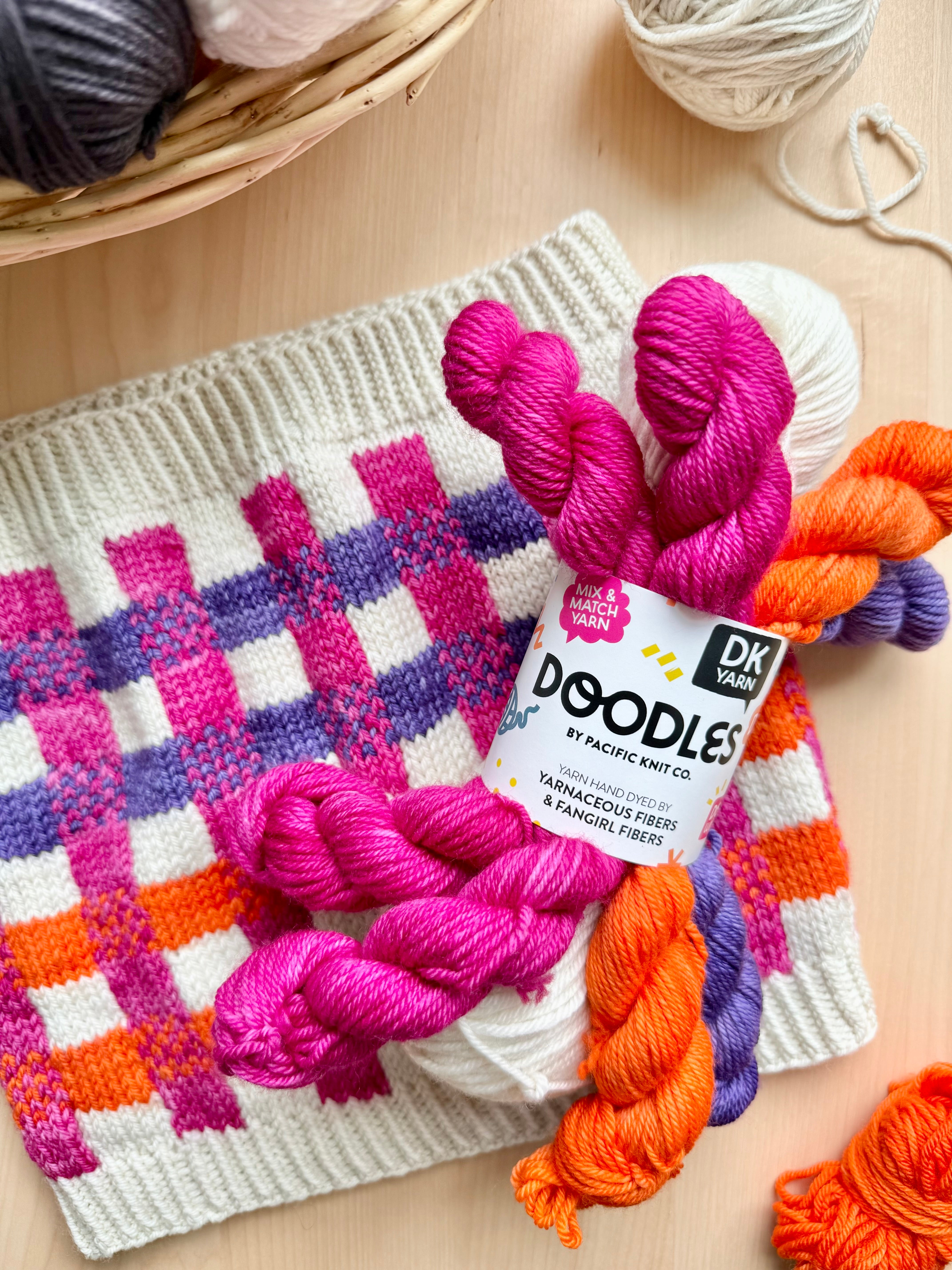 2026 Flock Cowl Project + Yarn Kit