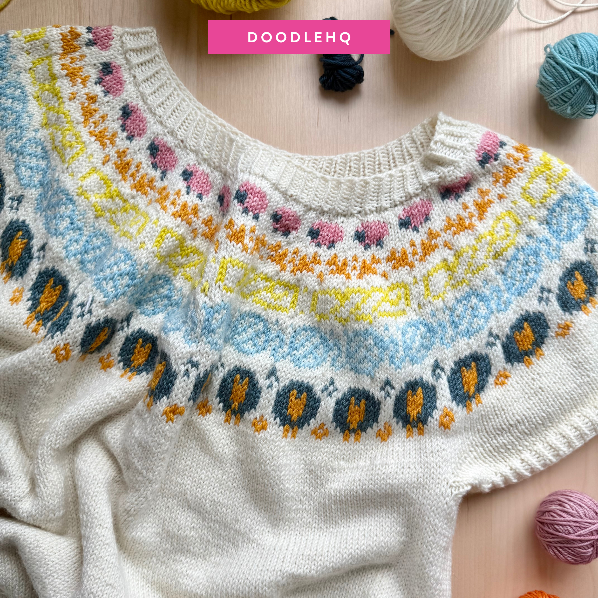 Live Virtual HQ Workshop: Design a Doodle Sweater (July 8, 5-6:30 PST)