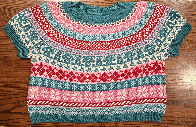 Winter Doodle Sweater