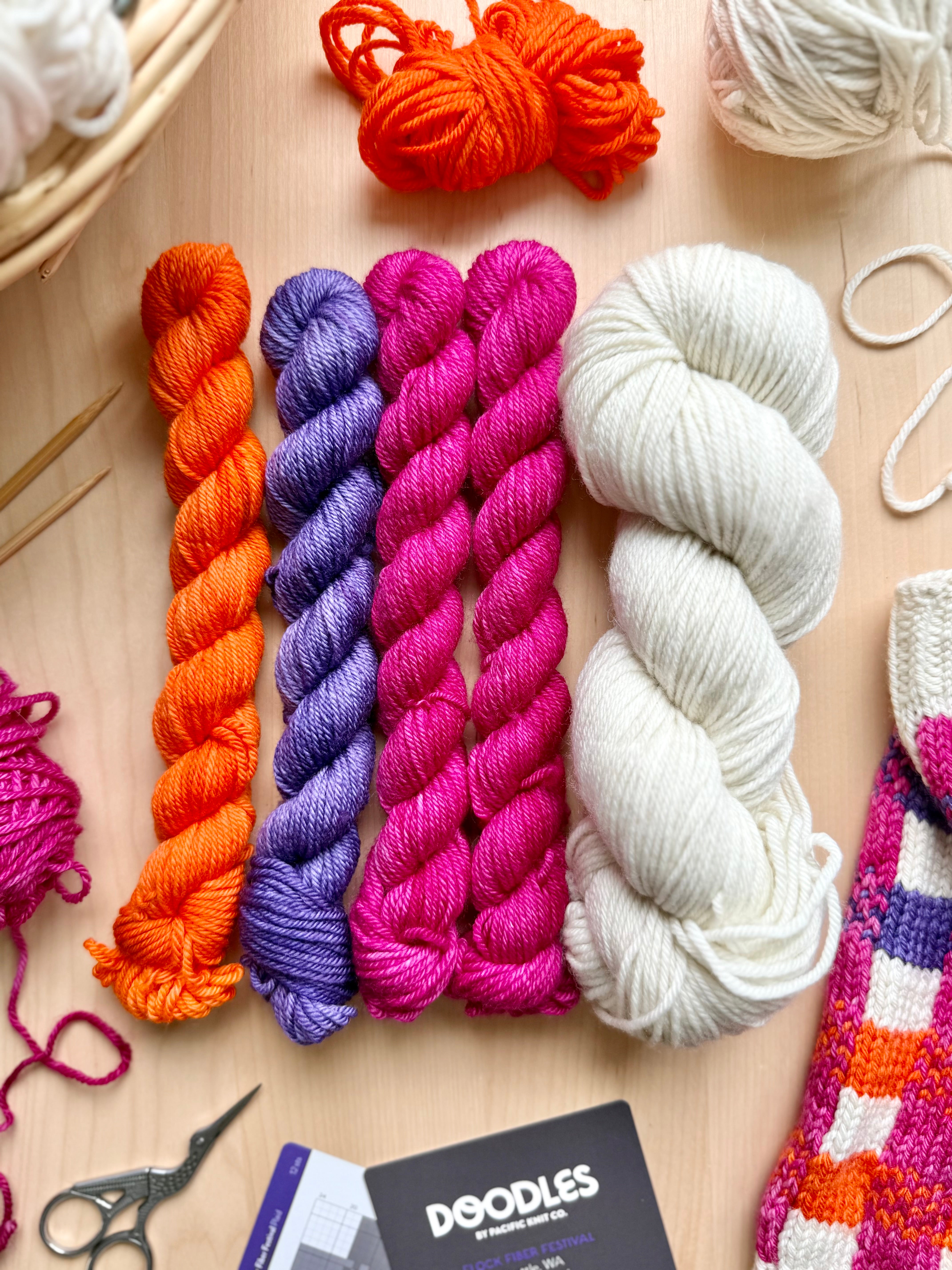 2026 Flock Cowl Project + Yarn Kit