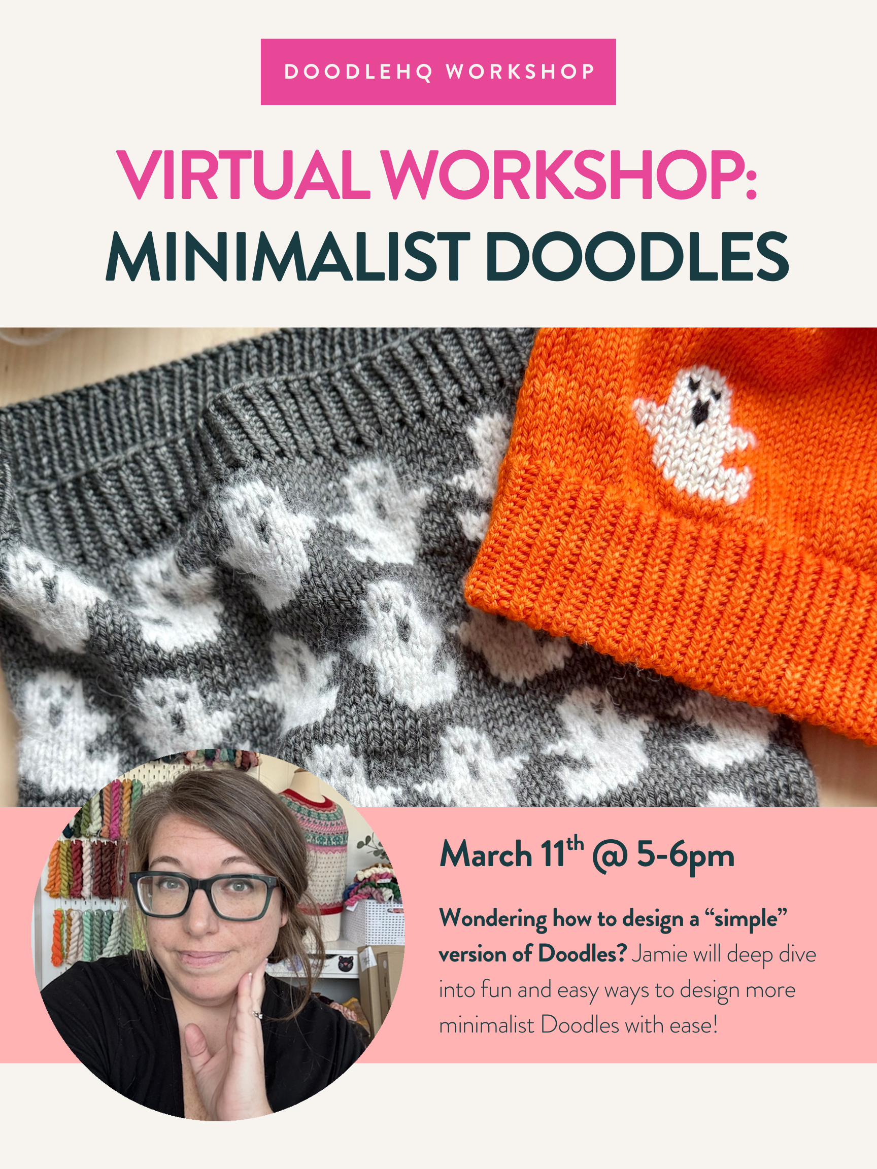 Virtual Workshop: Designing Minimalist Doodles
