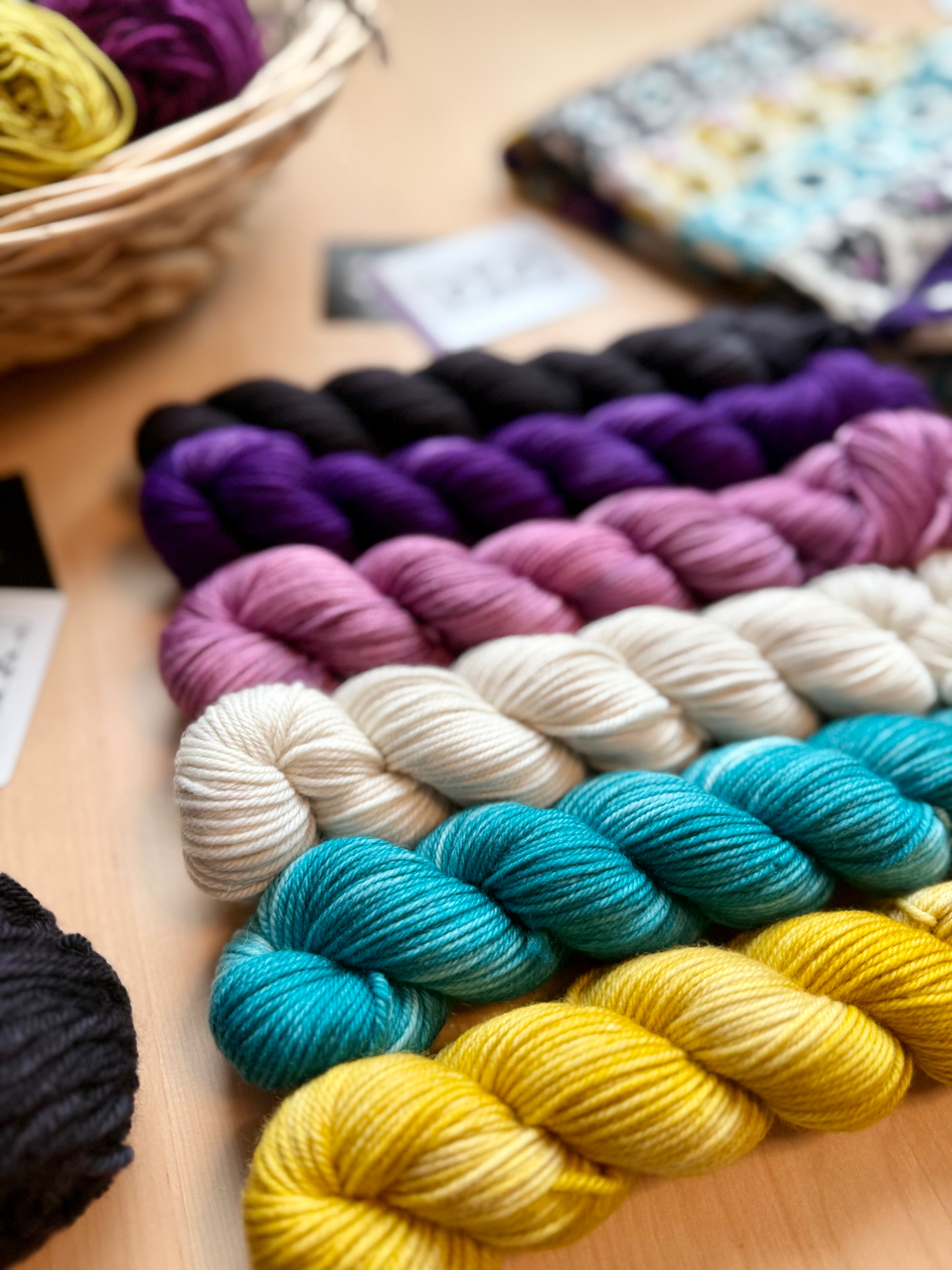 Monster Doodle: Cowl Project + Yarn Kit (by Fangirl Fibers)