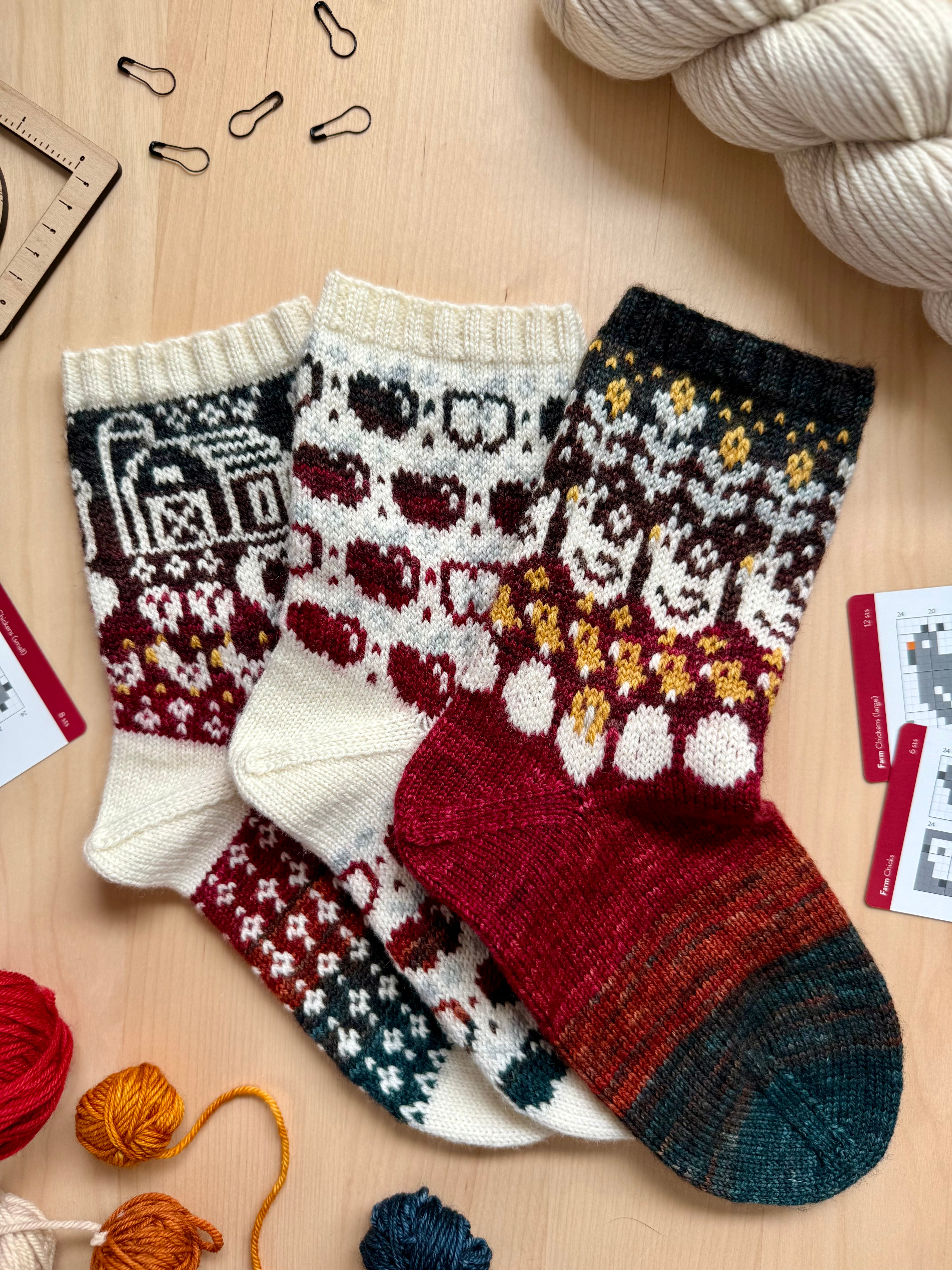 Farm Doodle (Socks)