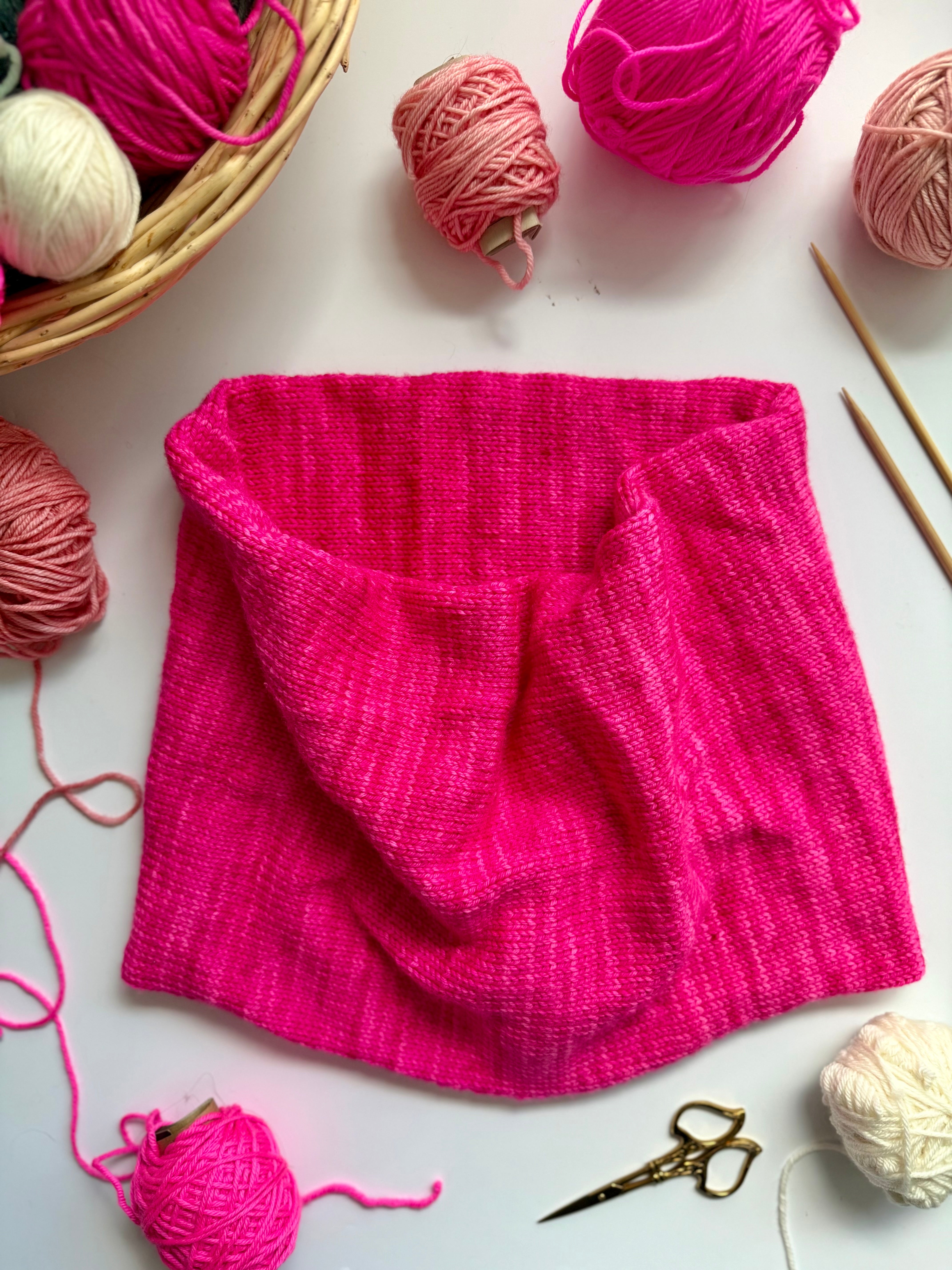 Base Doodle Infinity Cowl
