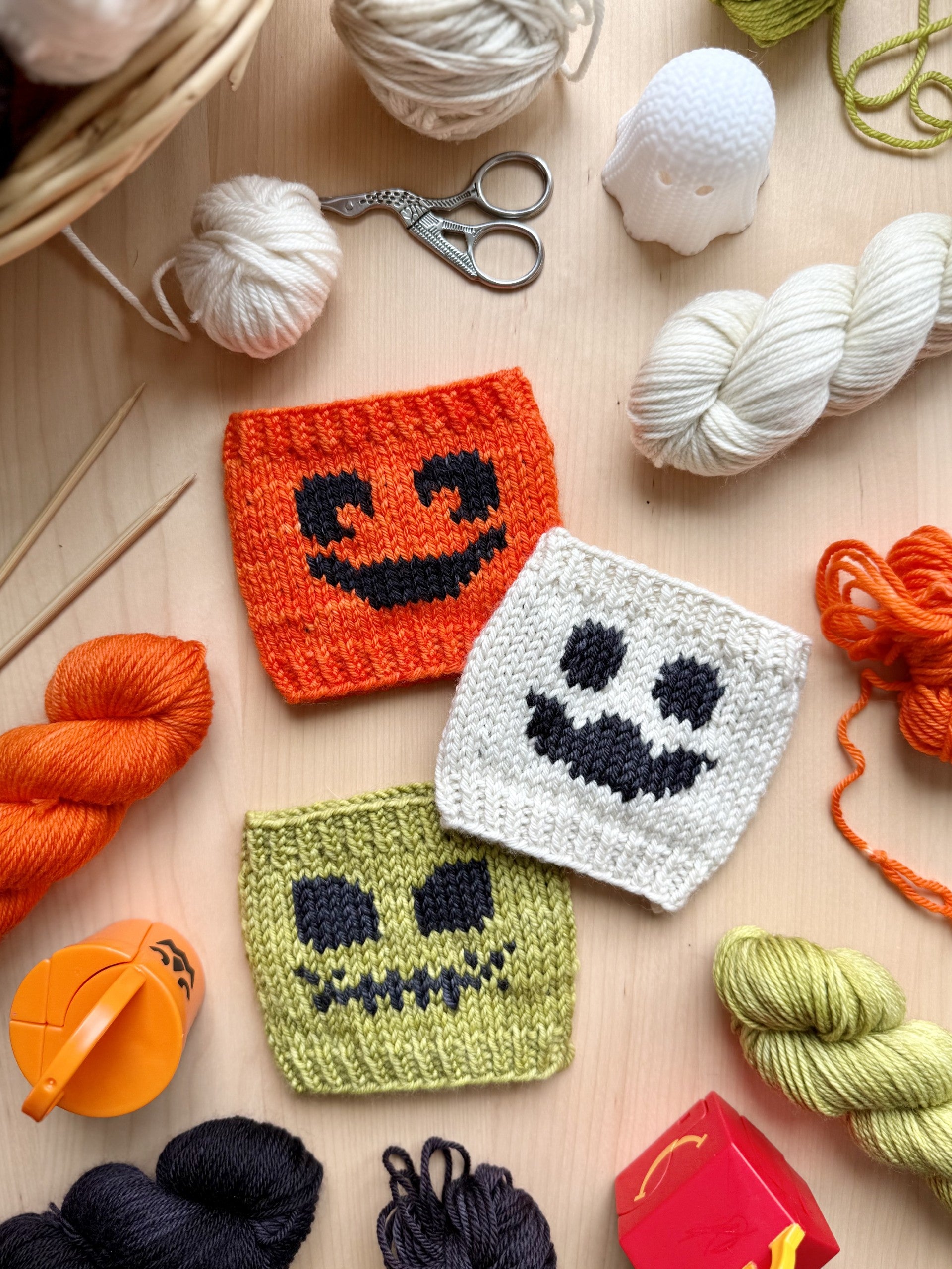 Jack-O-Lantern Doodle (Cup Cozy)