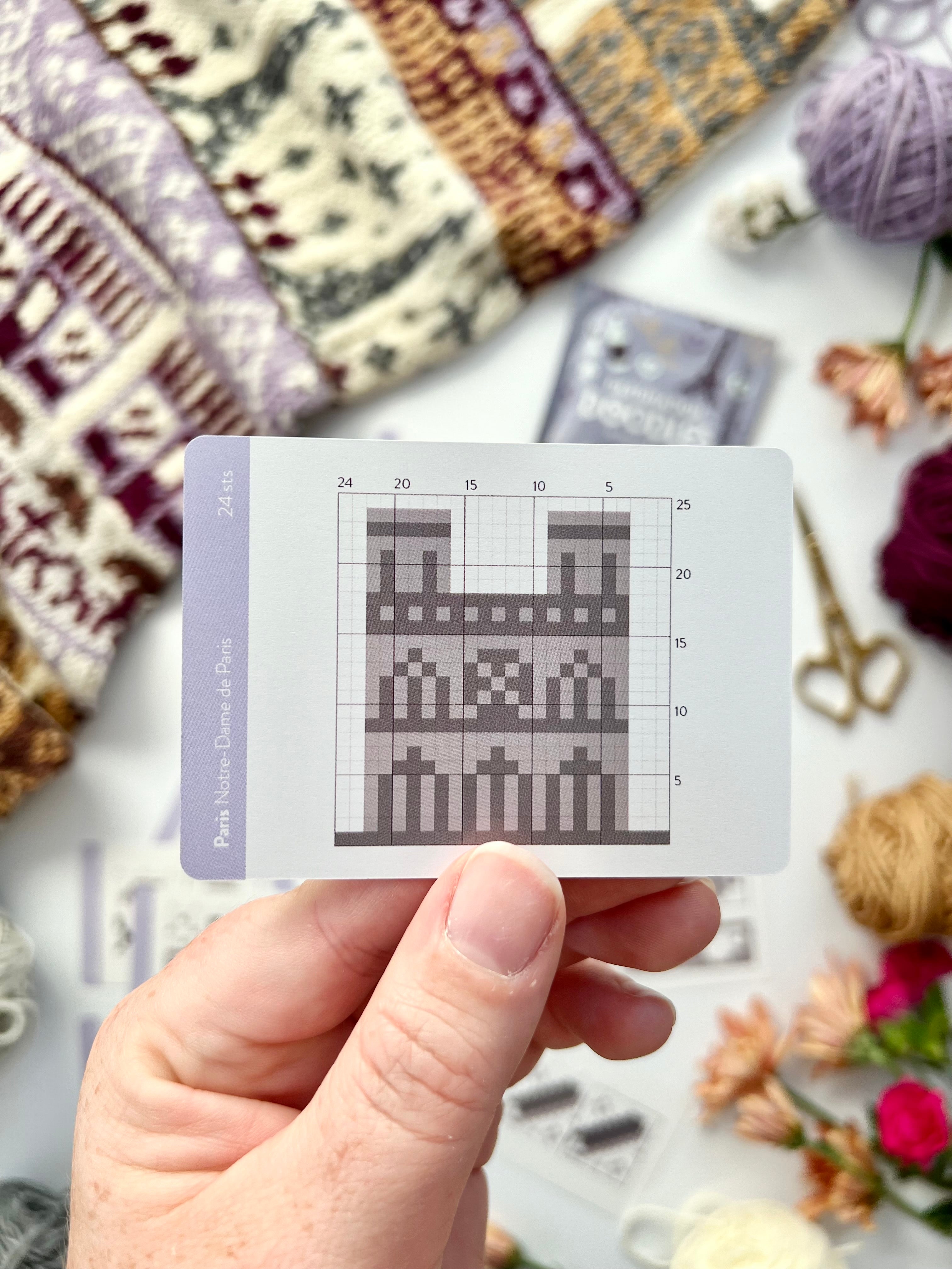 Doodle Card Deck - Paris (foil pack)