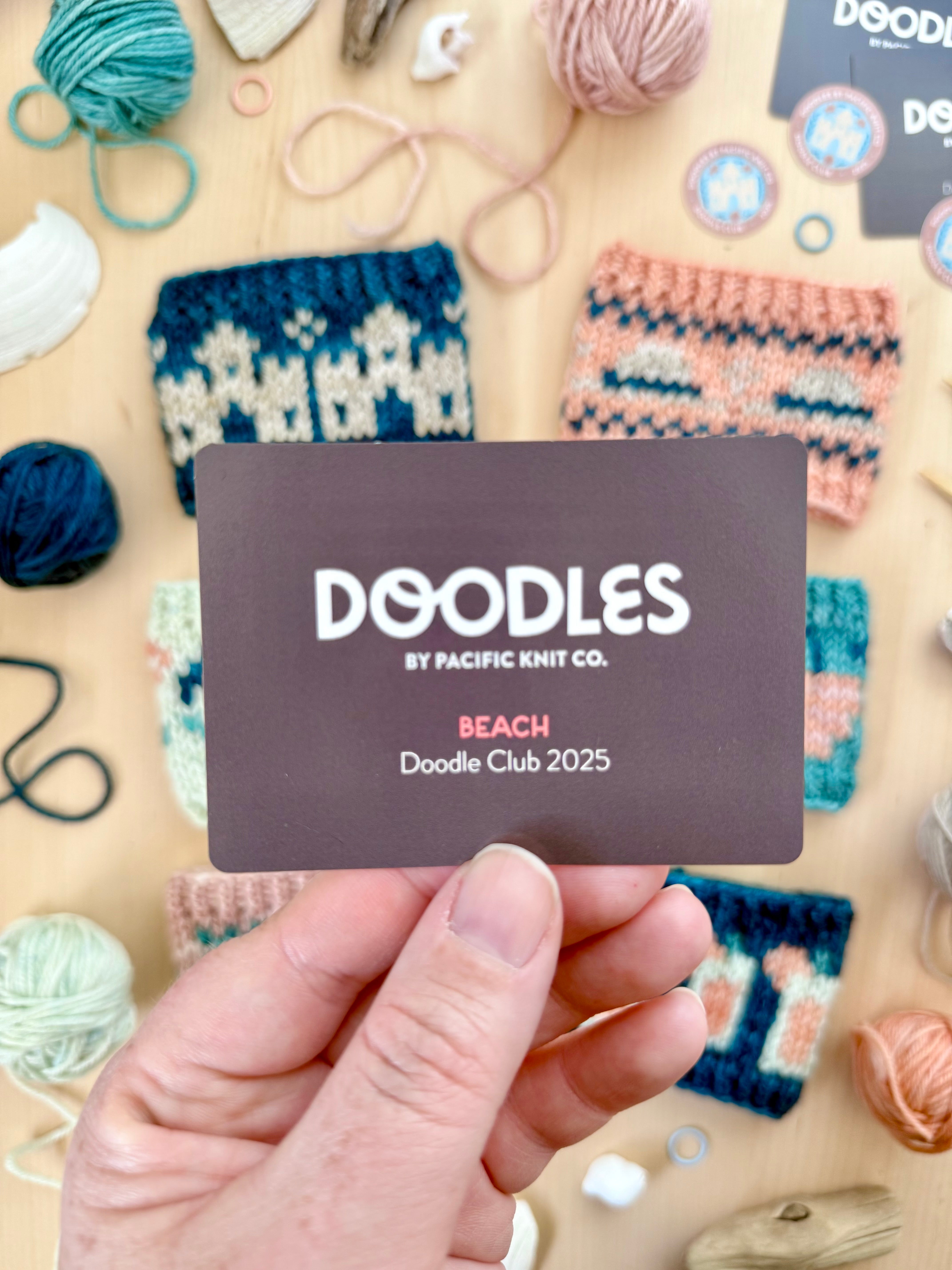 Doodle Card Deck - Beach Club