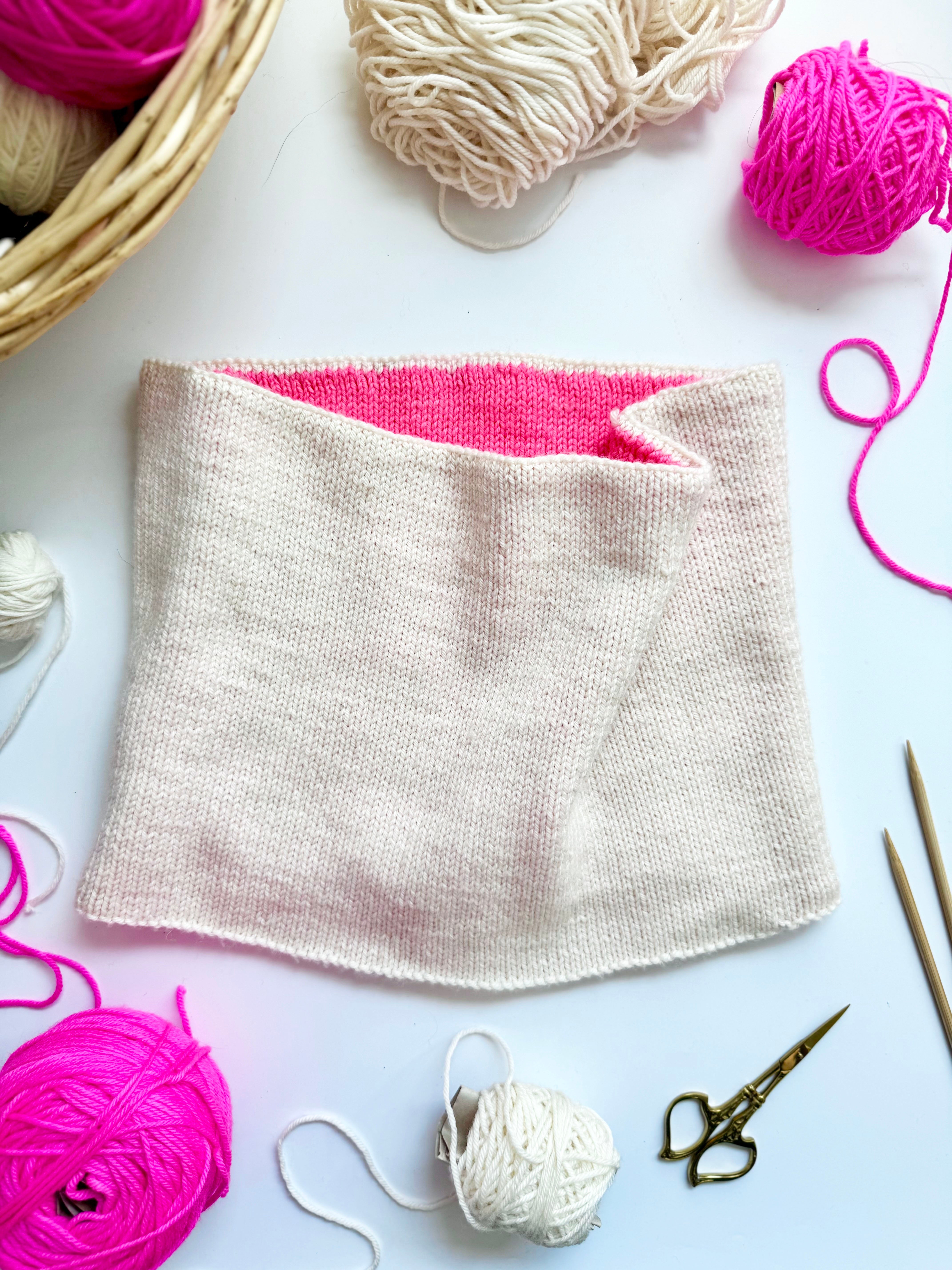 Base Doodle Reversible Cowl
