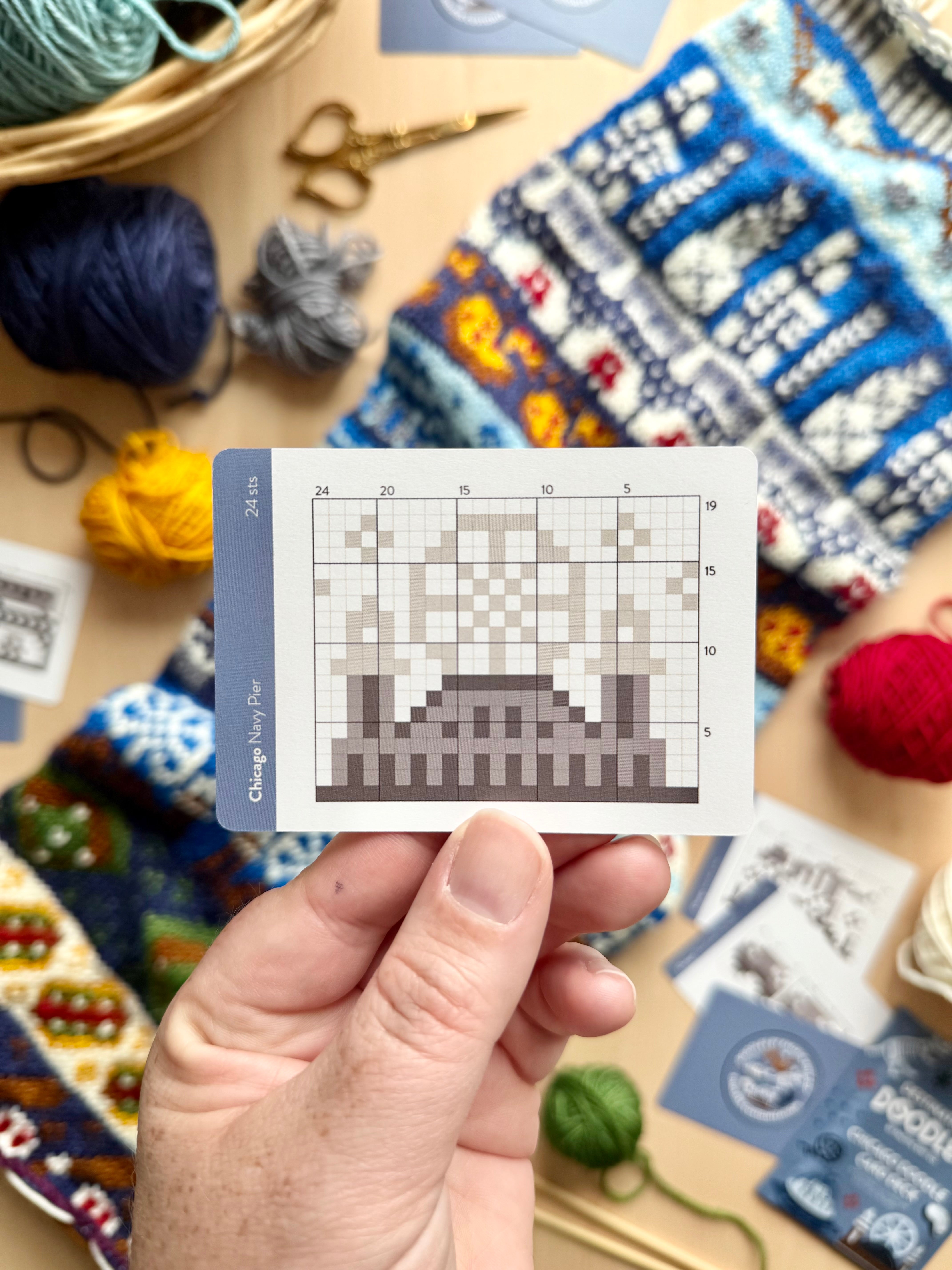 Doodle Card Deck - Chicago Destination