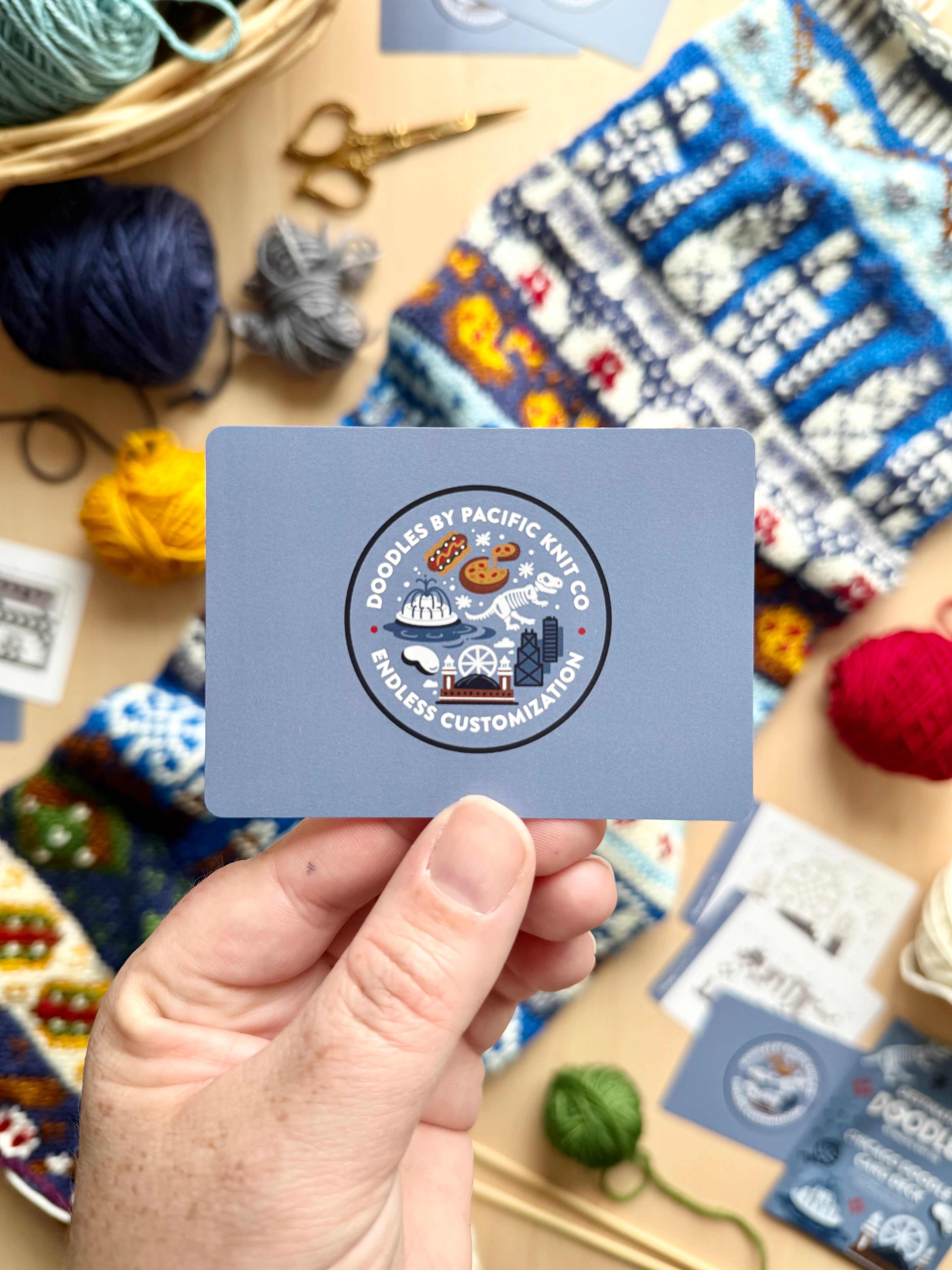 Doodle Card Deck - Chicago Destination