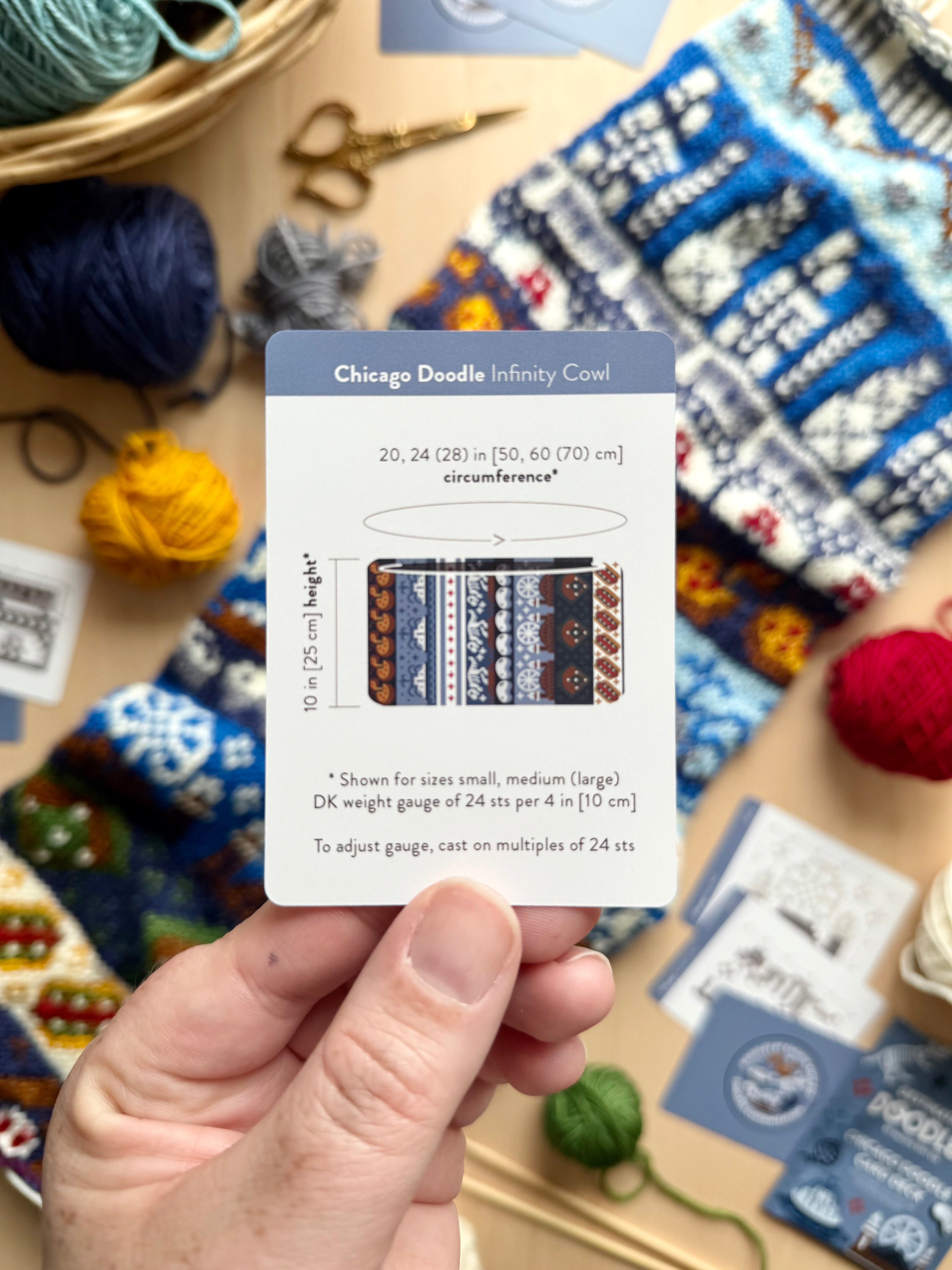 Doodle Card Deck - Chicago Destination
