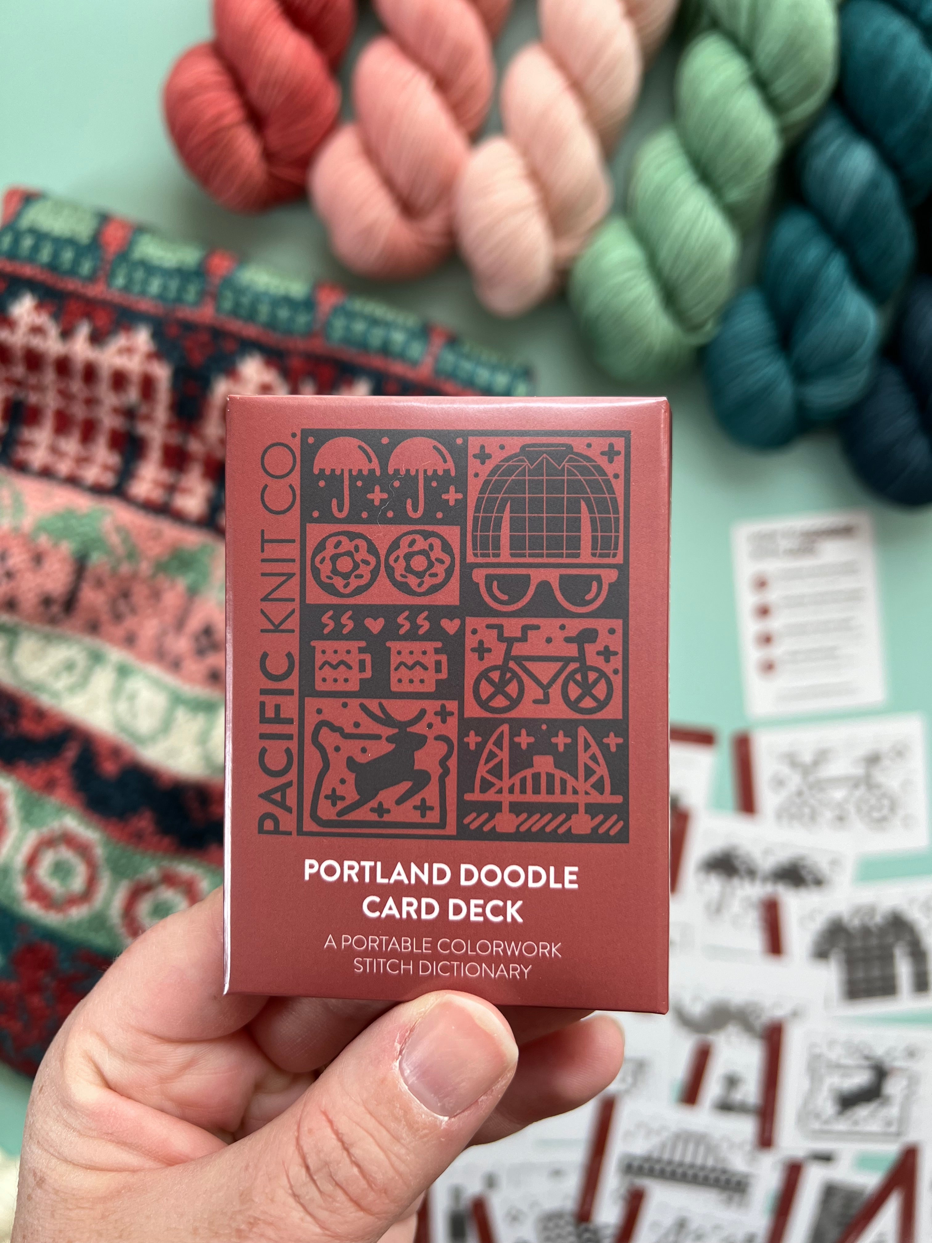 Doodle Card Deck - Portland (half deck)