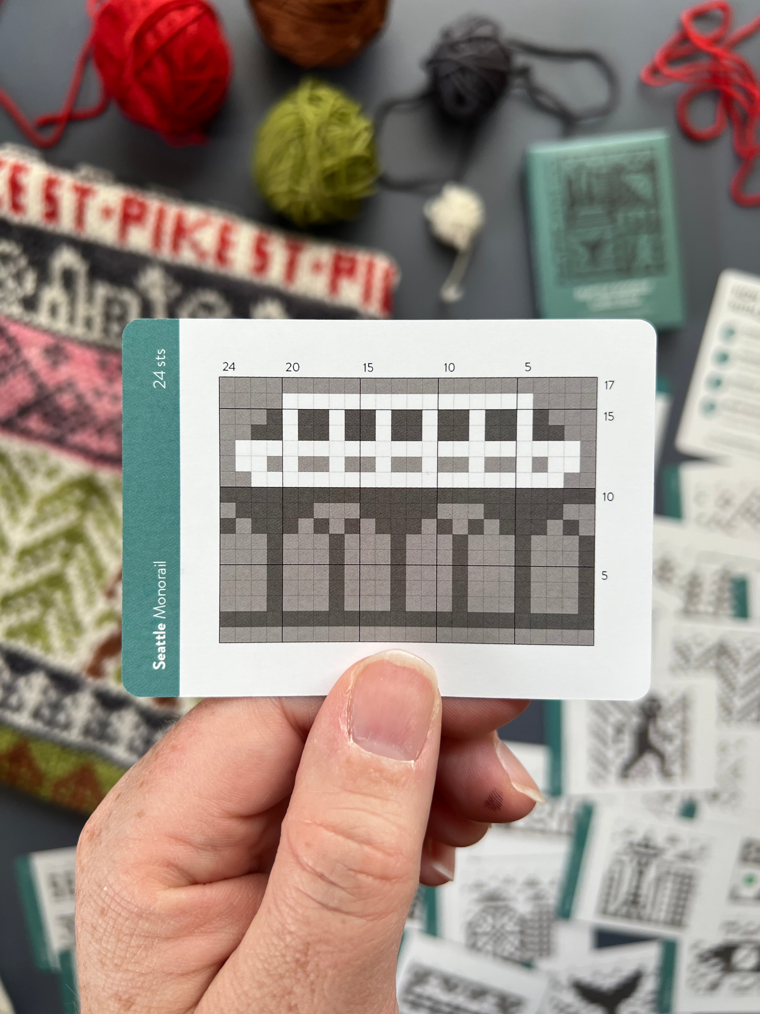 Doodle Card Deck - Seattle (half deck)