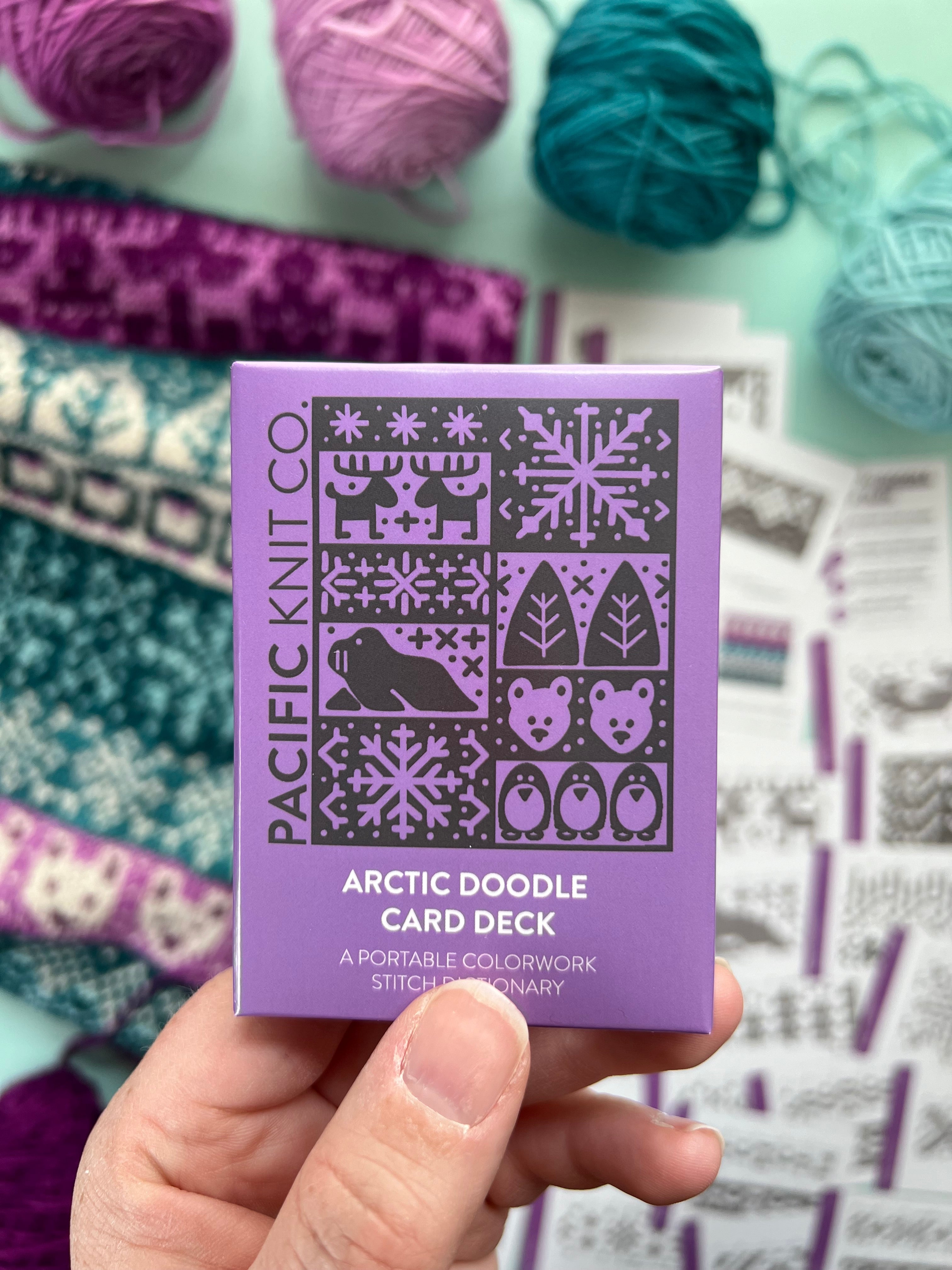 Doodle Card Deck - Arctic (half deck)