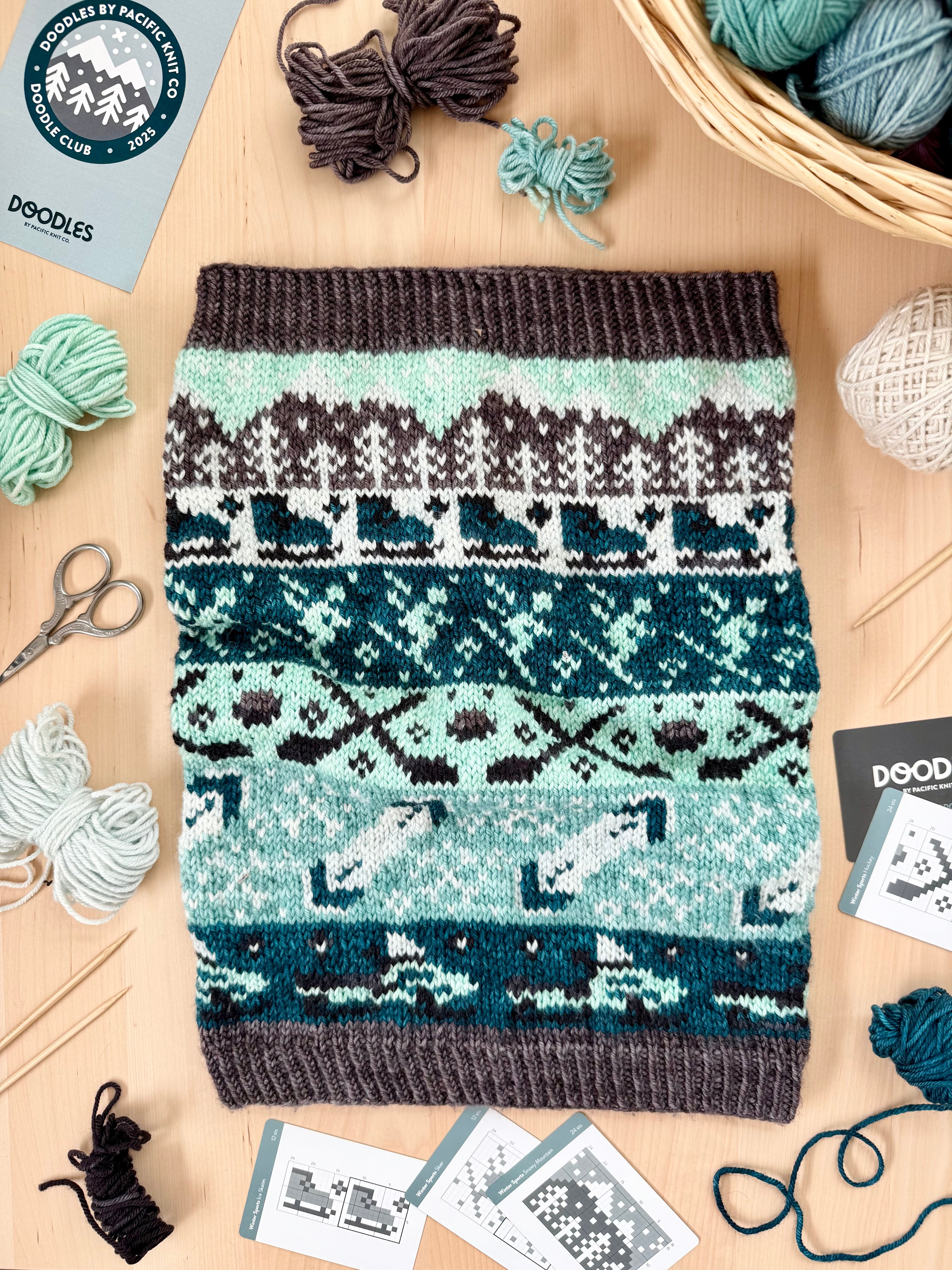 Winter Sports Doodle (Charts Only)