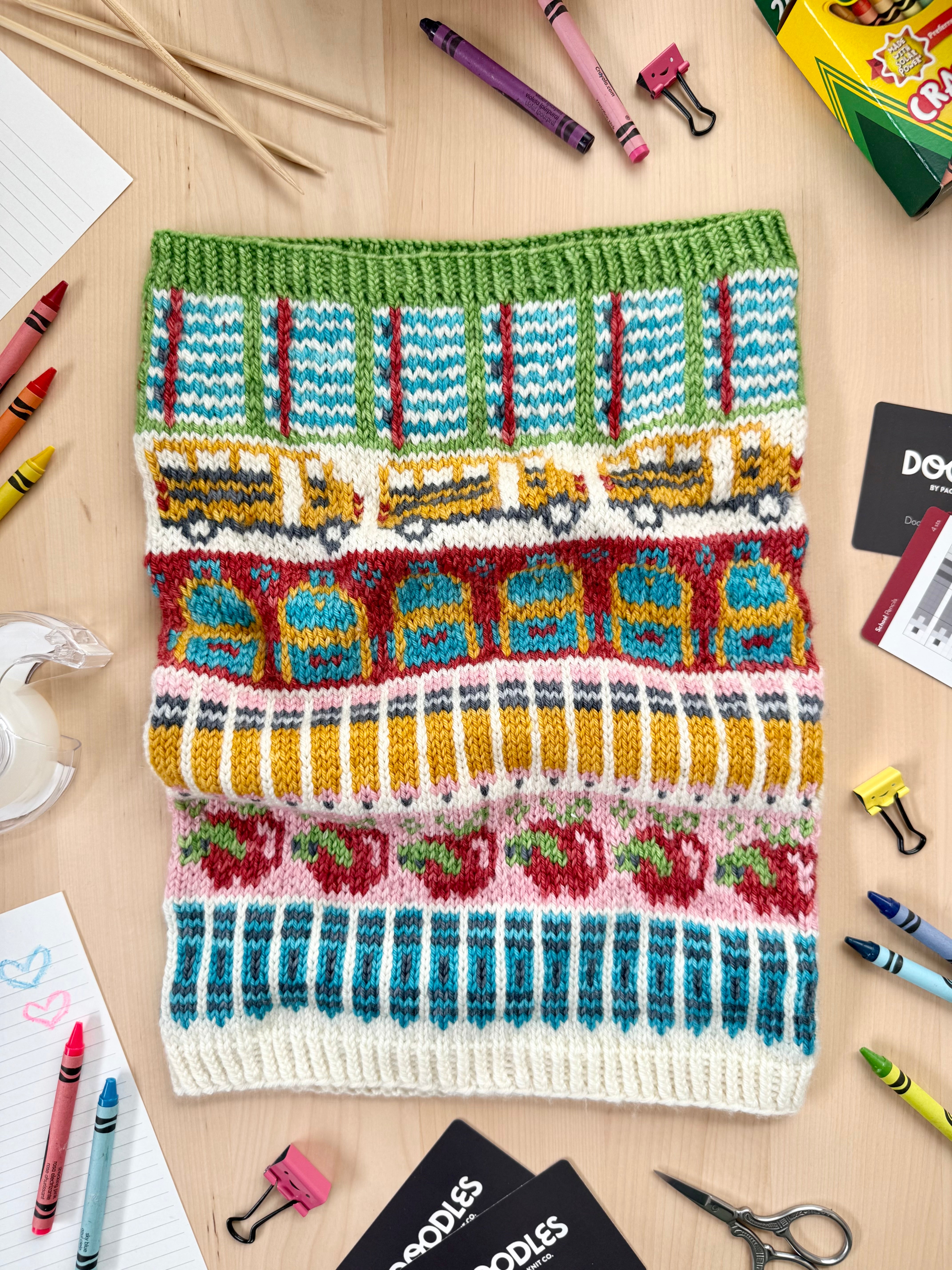 School Doodle (Standard Cowl)
