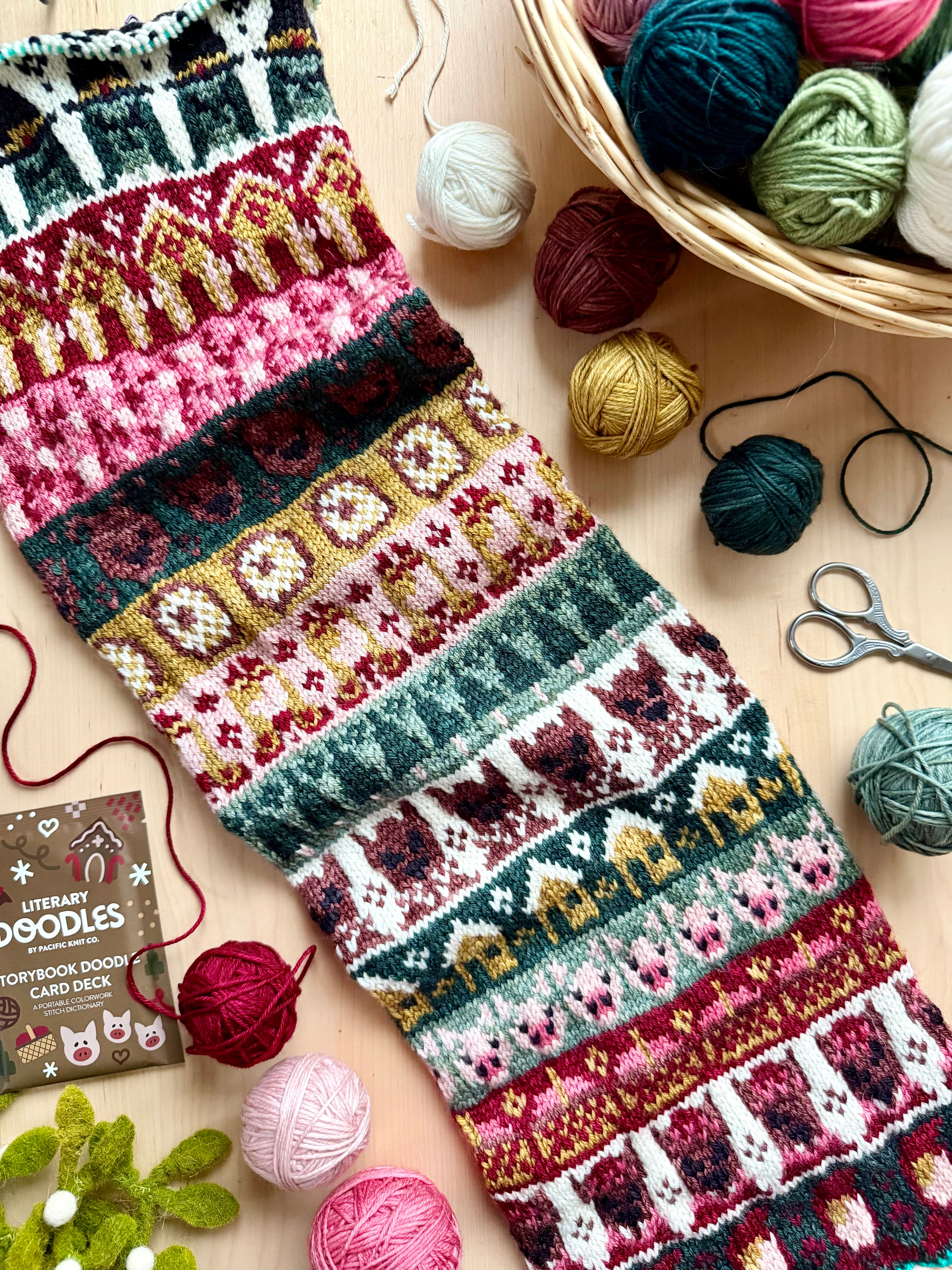 Storybook Doodle (Infinity Cowl)
