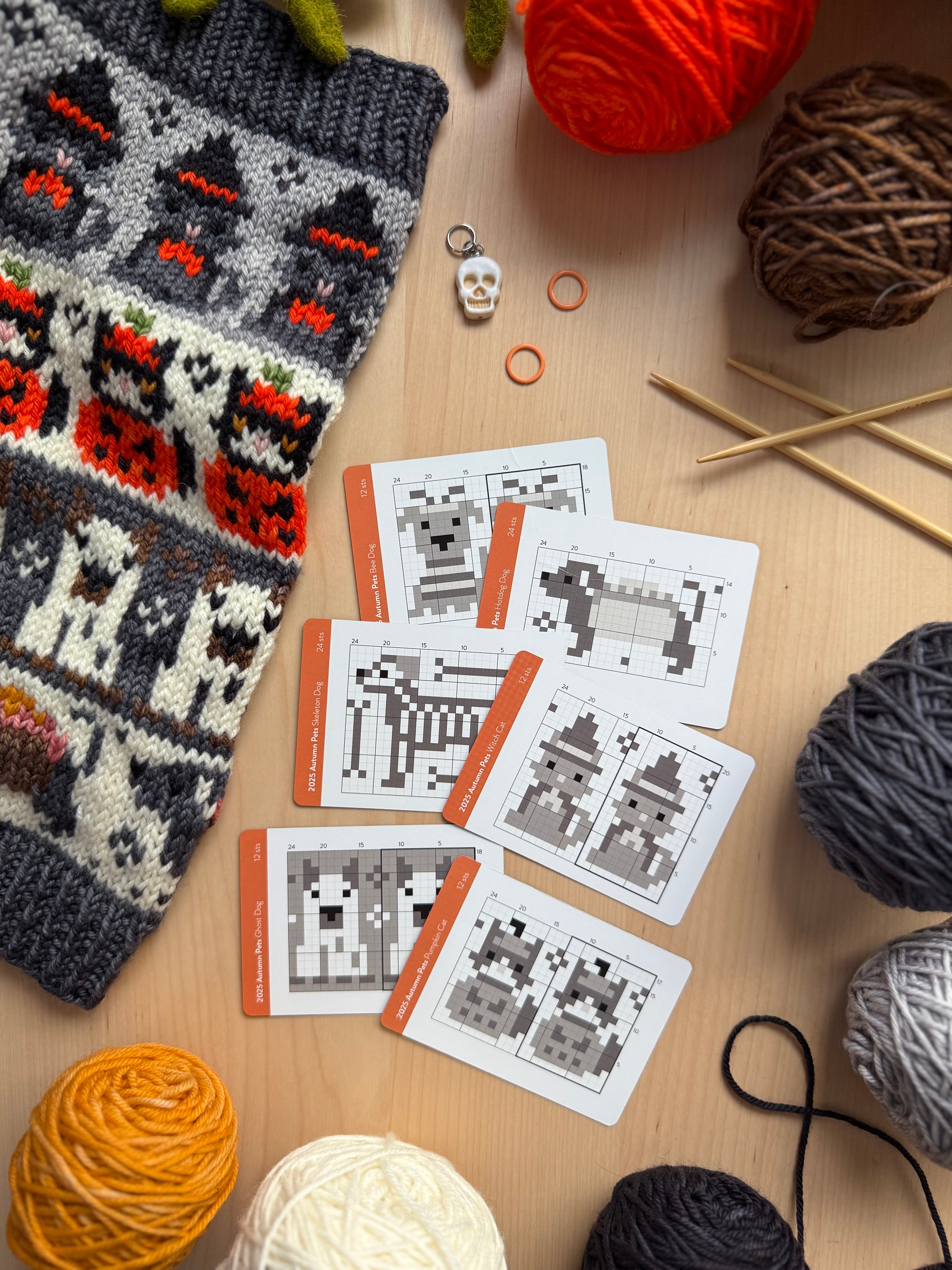 Doodle Card Deck - 2025 Autumn Pets Mini Deck
