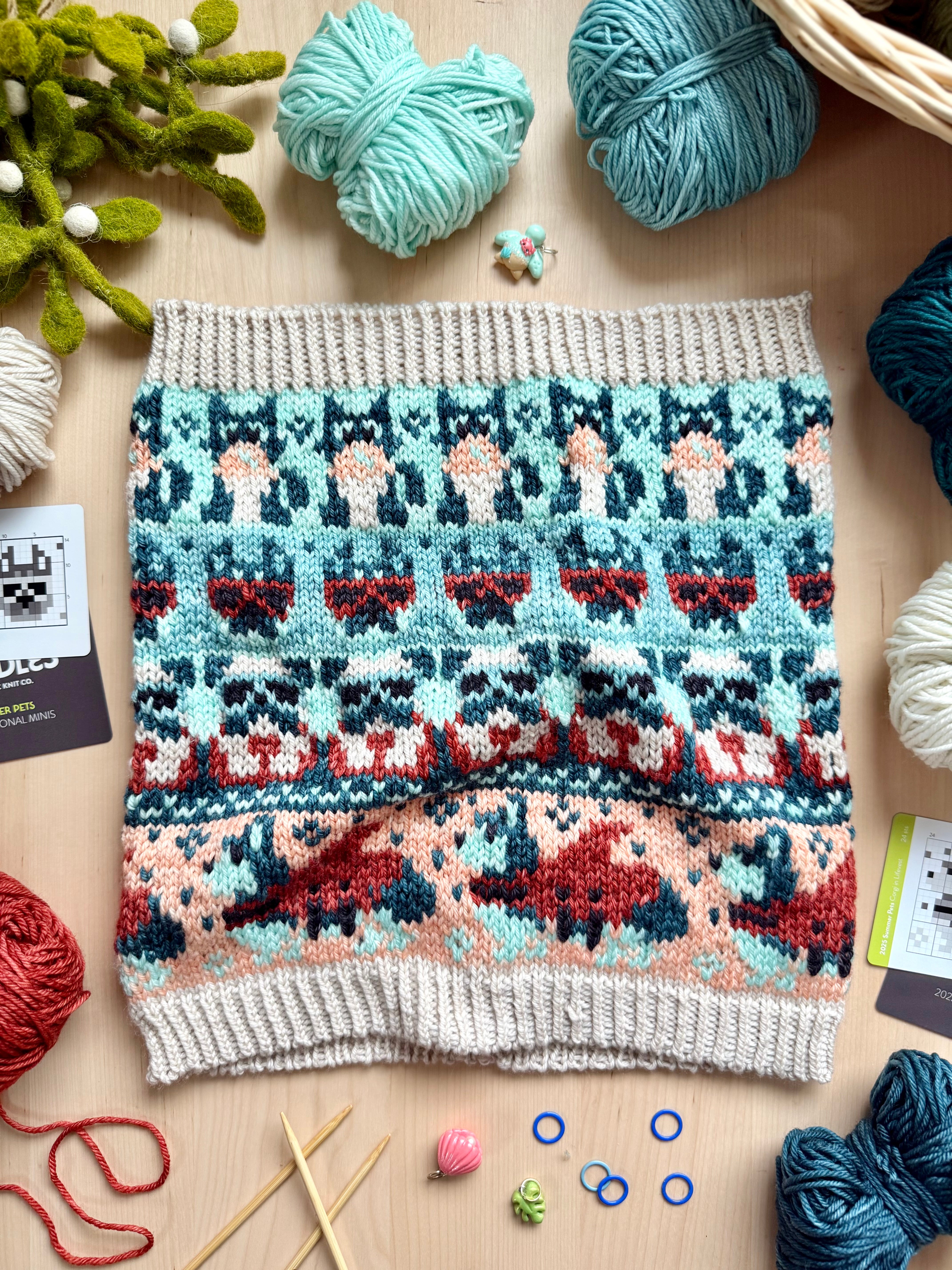 Doodle Card Deck - 2025 Summer Pets Mini Deck
