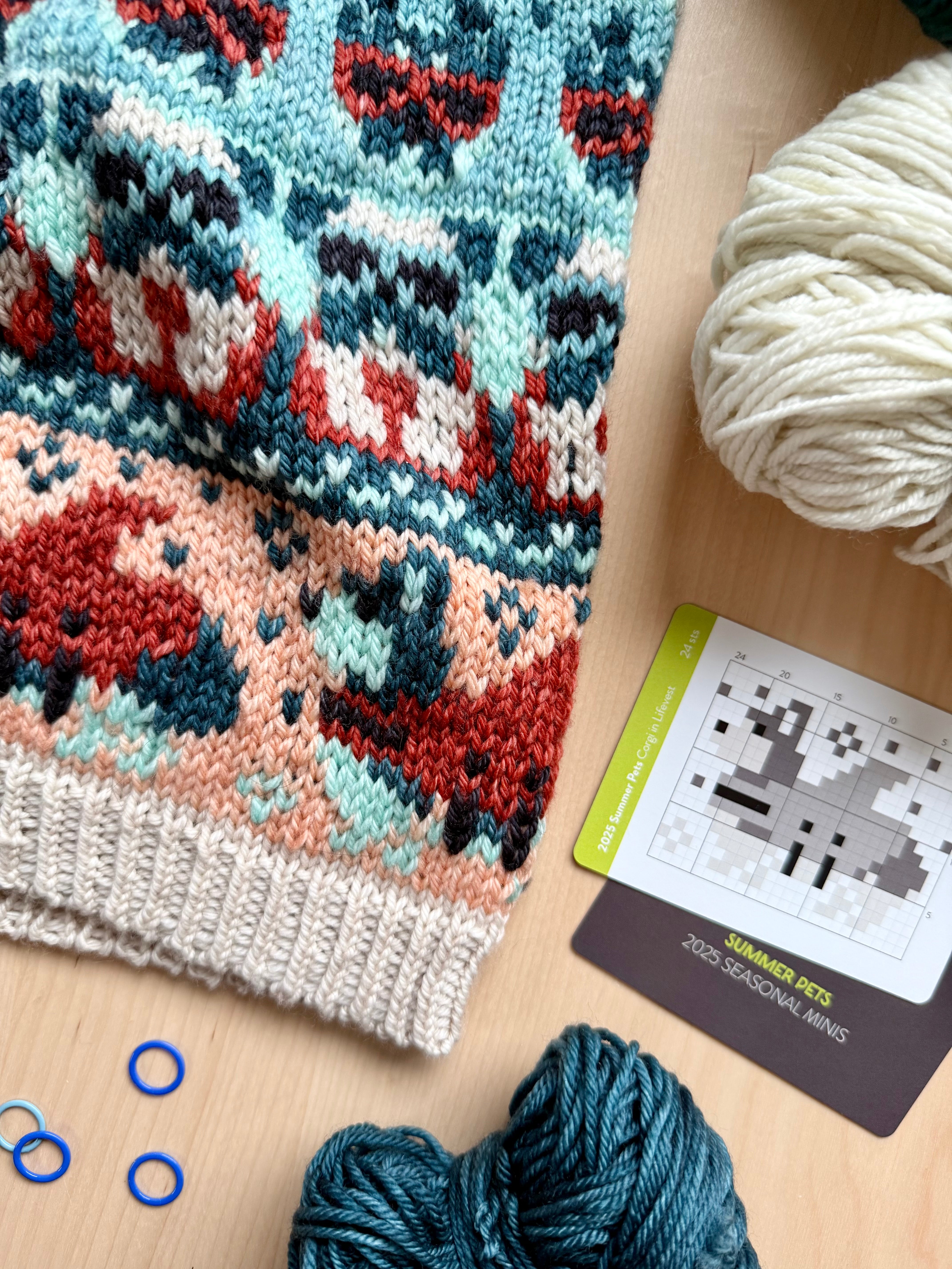 Doodle Card Deck - 2025 Summer Pets Mini Deck