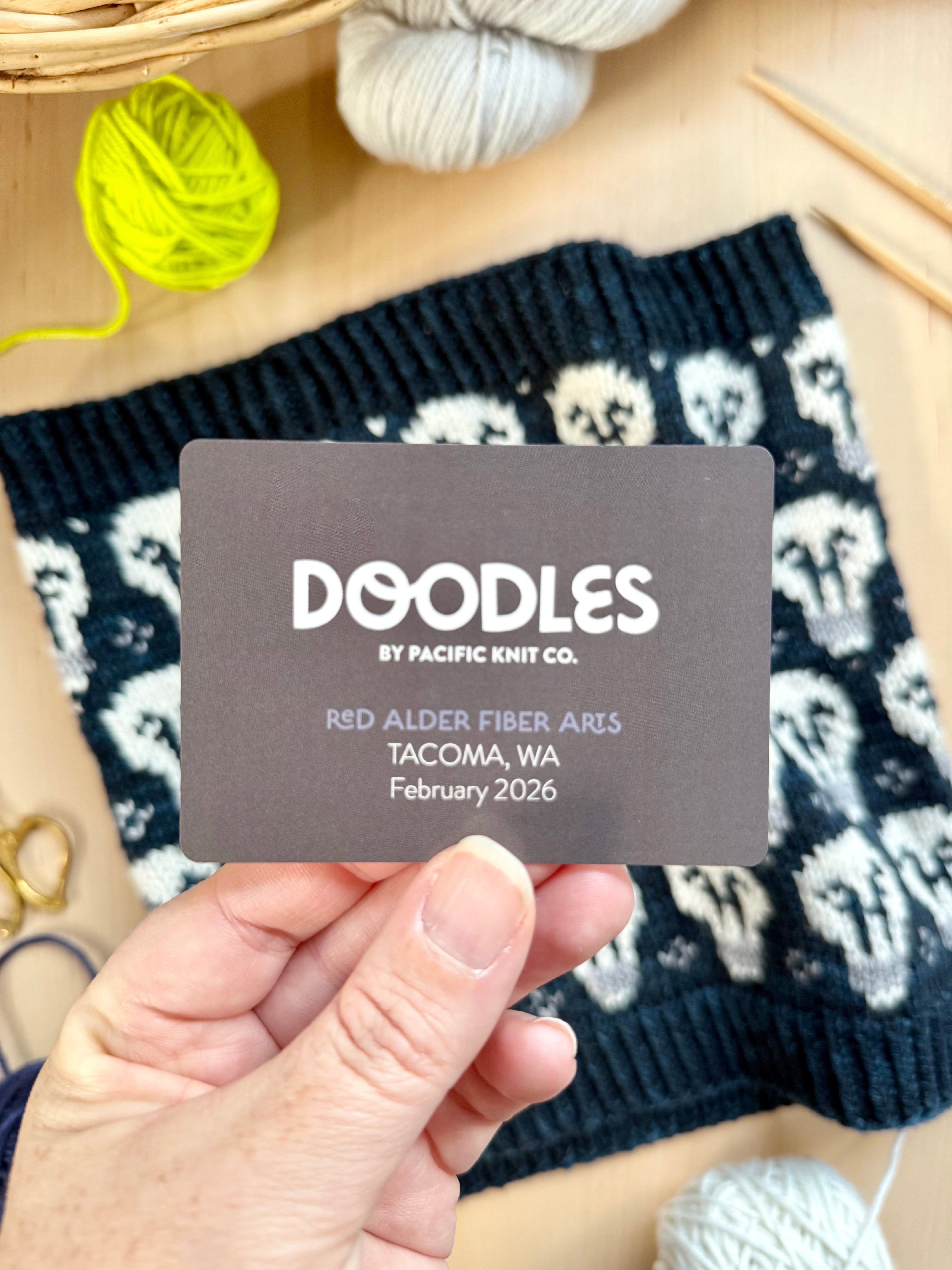 2026 Red Alder Doodle Card (Limited Edition)
