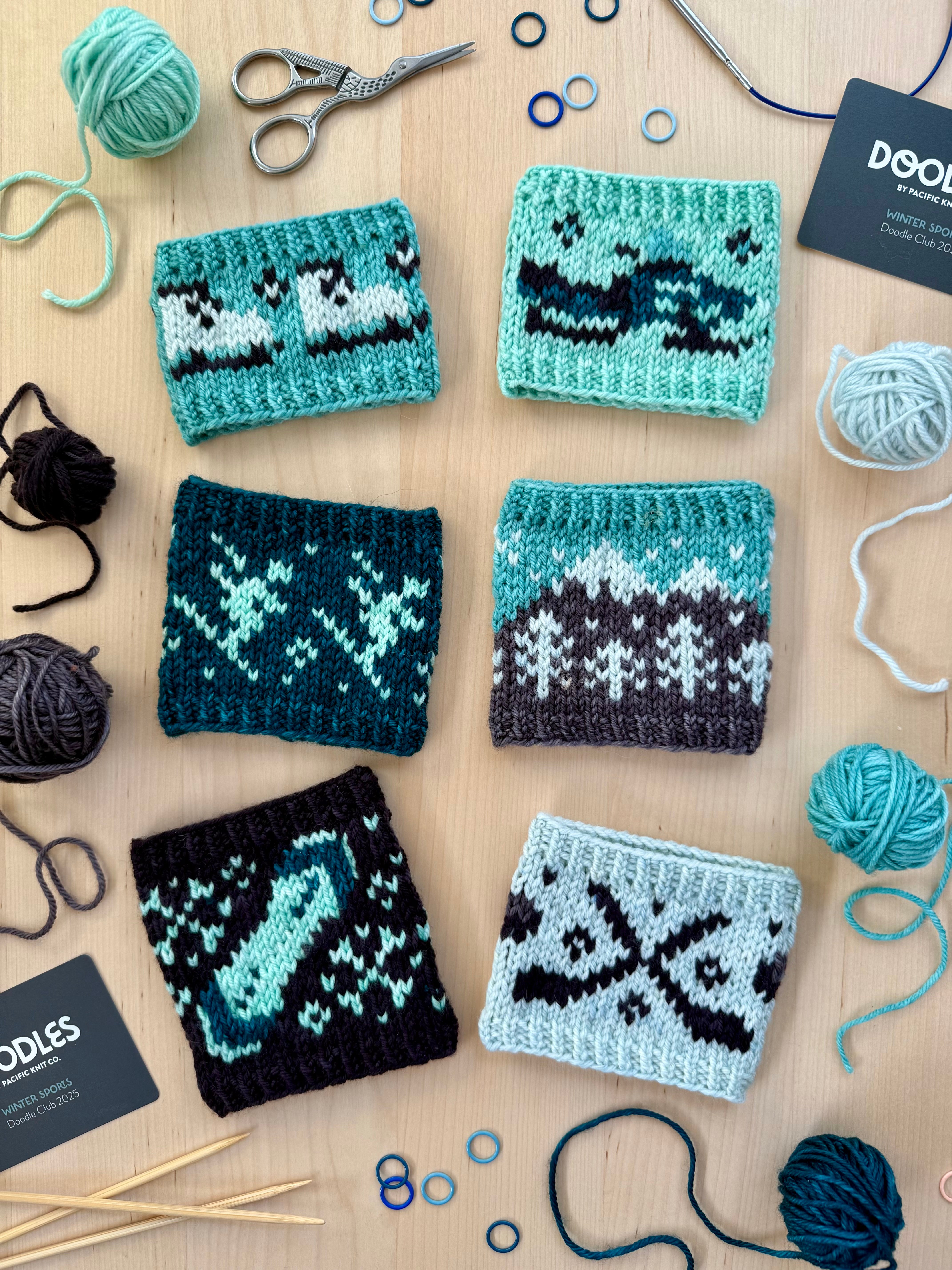 Winter Sports Doodle (Charts Only)
