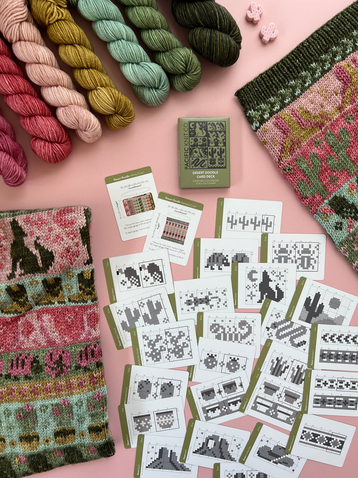 Knitting Card Doodle Card Decks | Pacific Knit Co