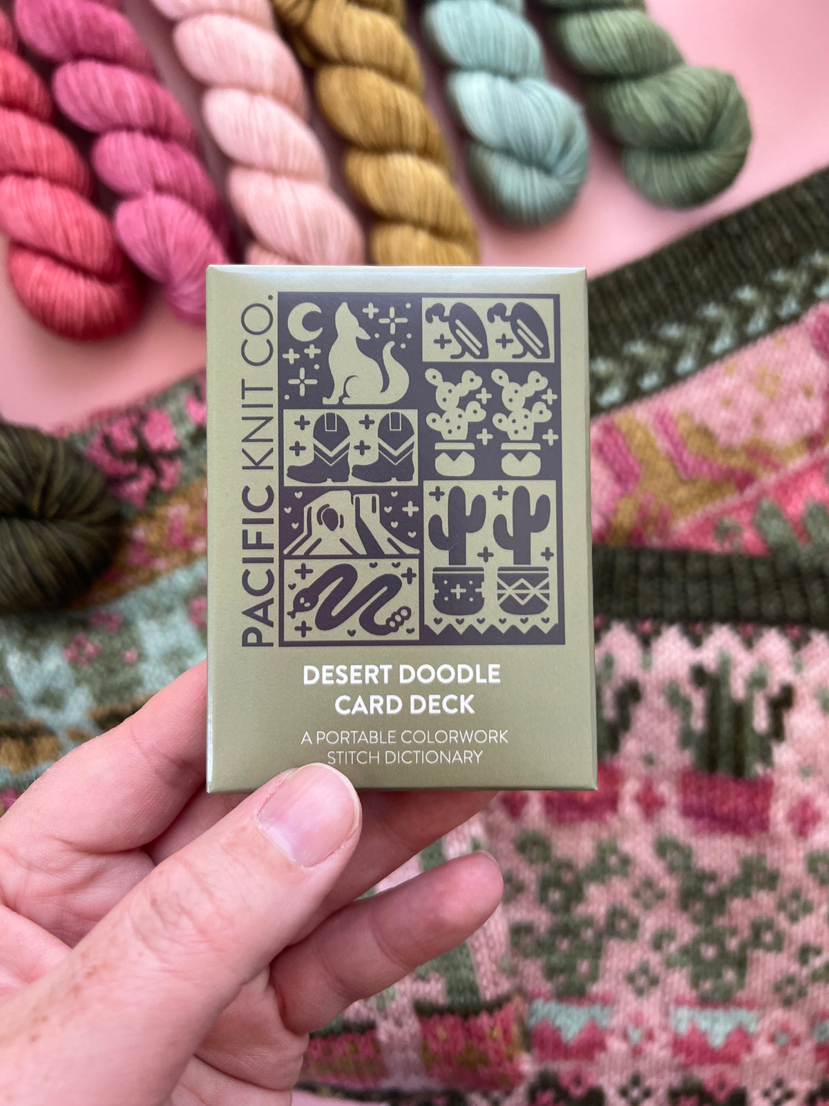 Knit Pattern Card Doodle Card Decks | Pacific Knit Co