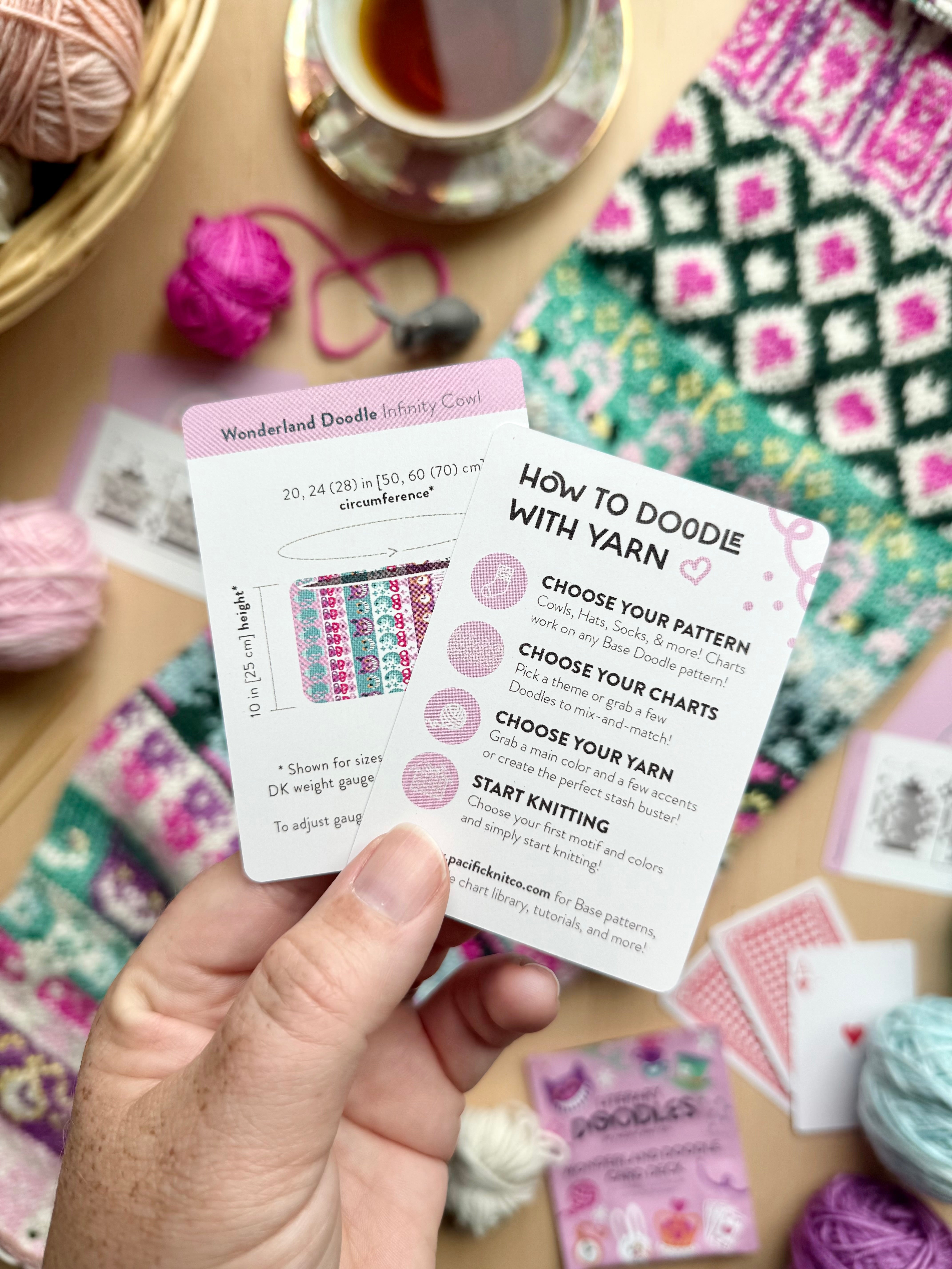 Doodle Card Deck - Wonderland Literary