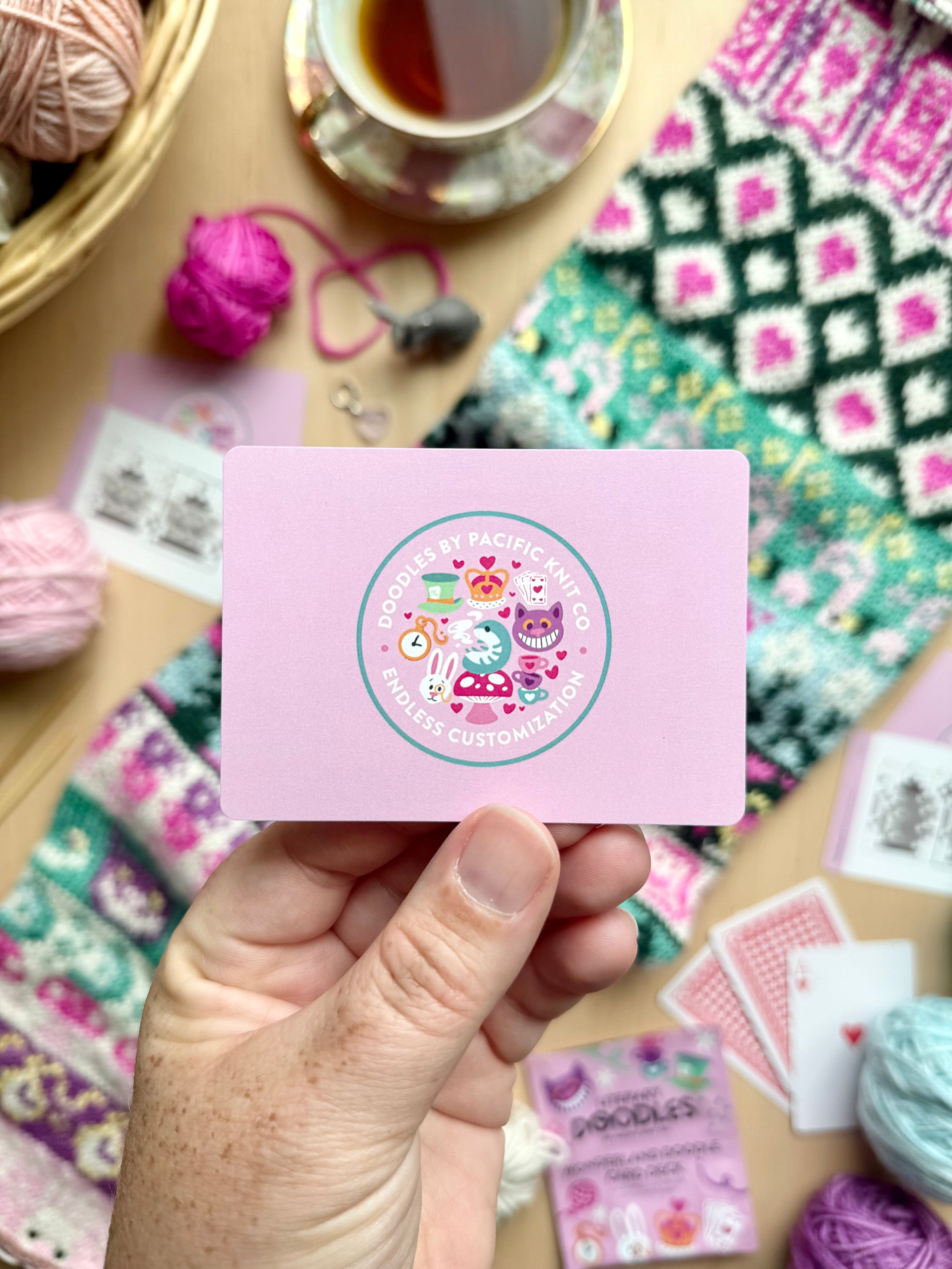 Doodle Card Deck - Wonderland Literary