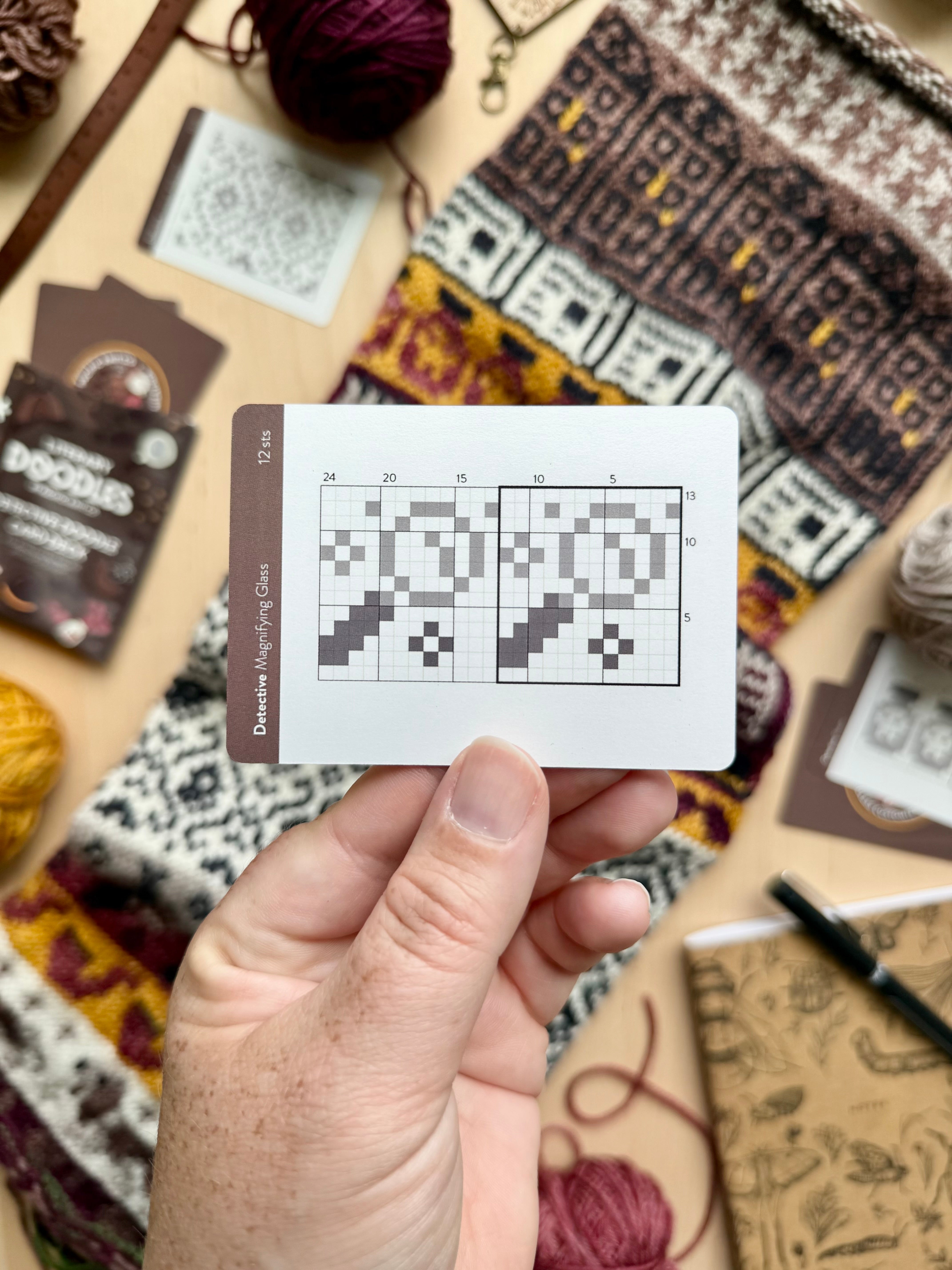 Doodle Card Deck - Detective Literary