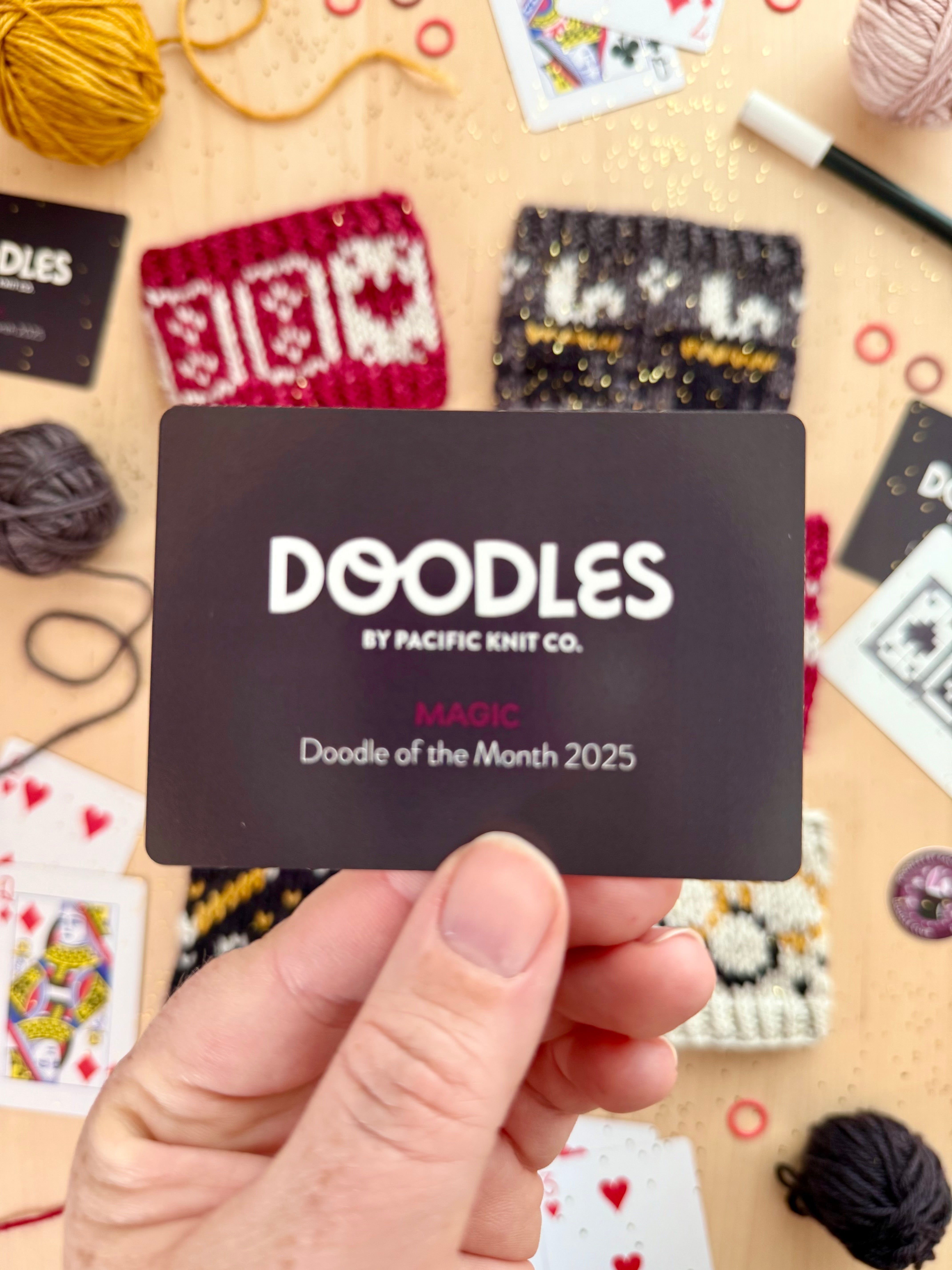 Doodle Card Deck - Magic Club