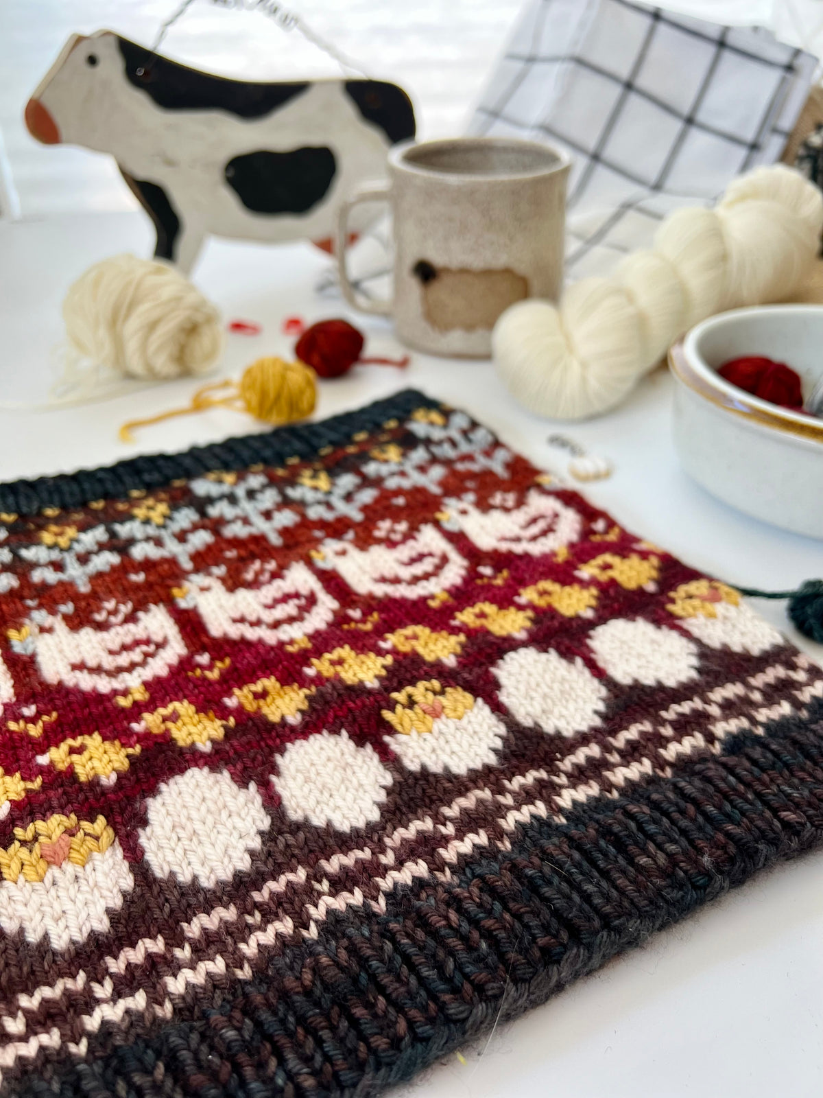 Farm Doodle Cowl (Single-Sided) | Pacific Knit Co. | Pacific Knit Co