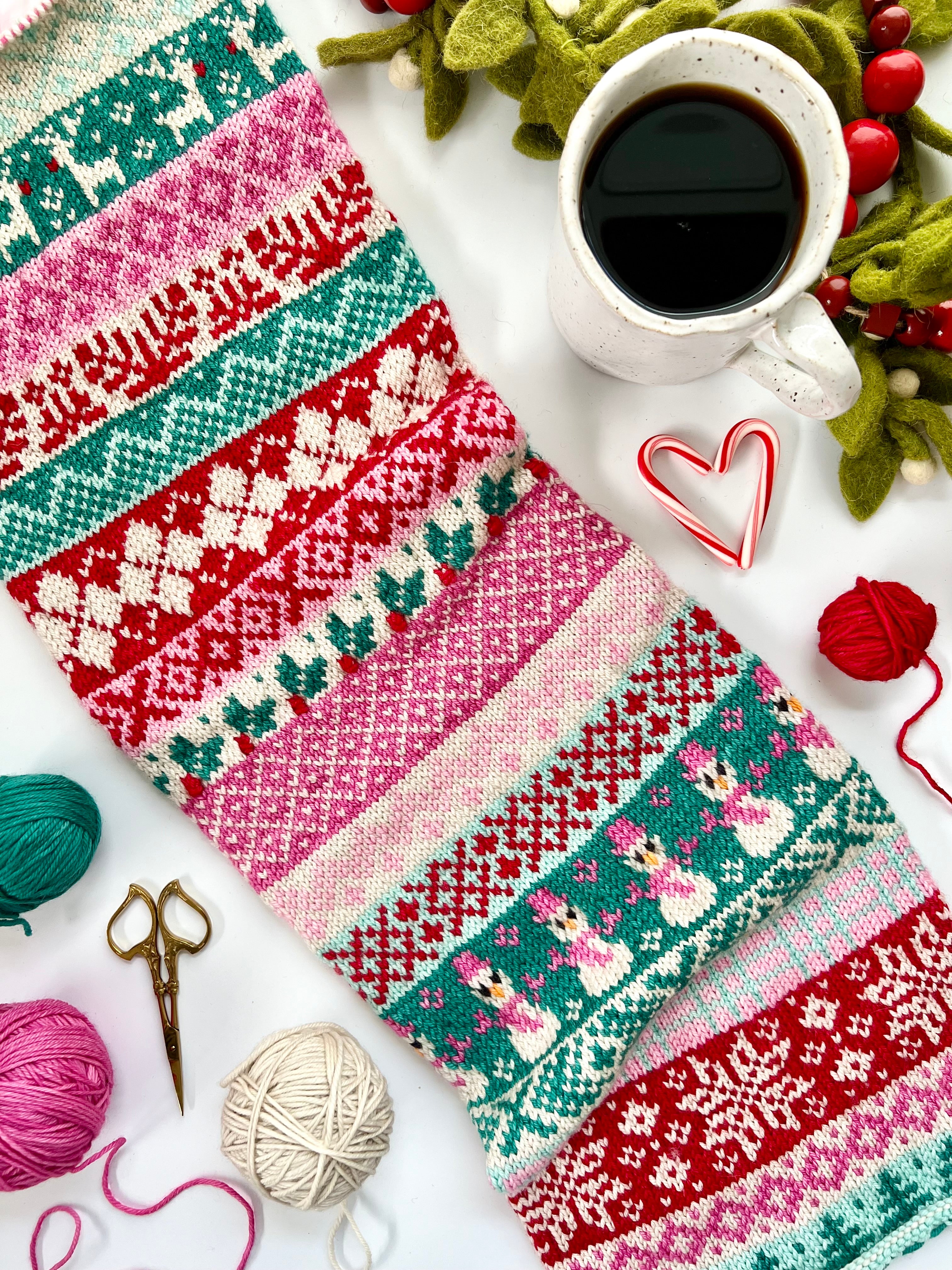 Holiday 2 Doodle (Infinity Cowl)
