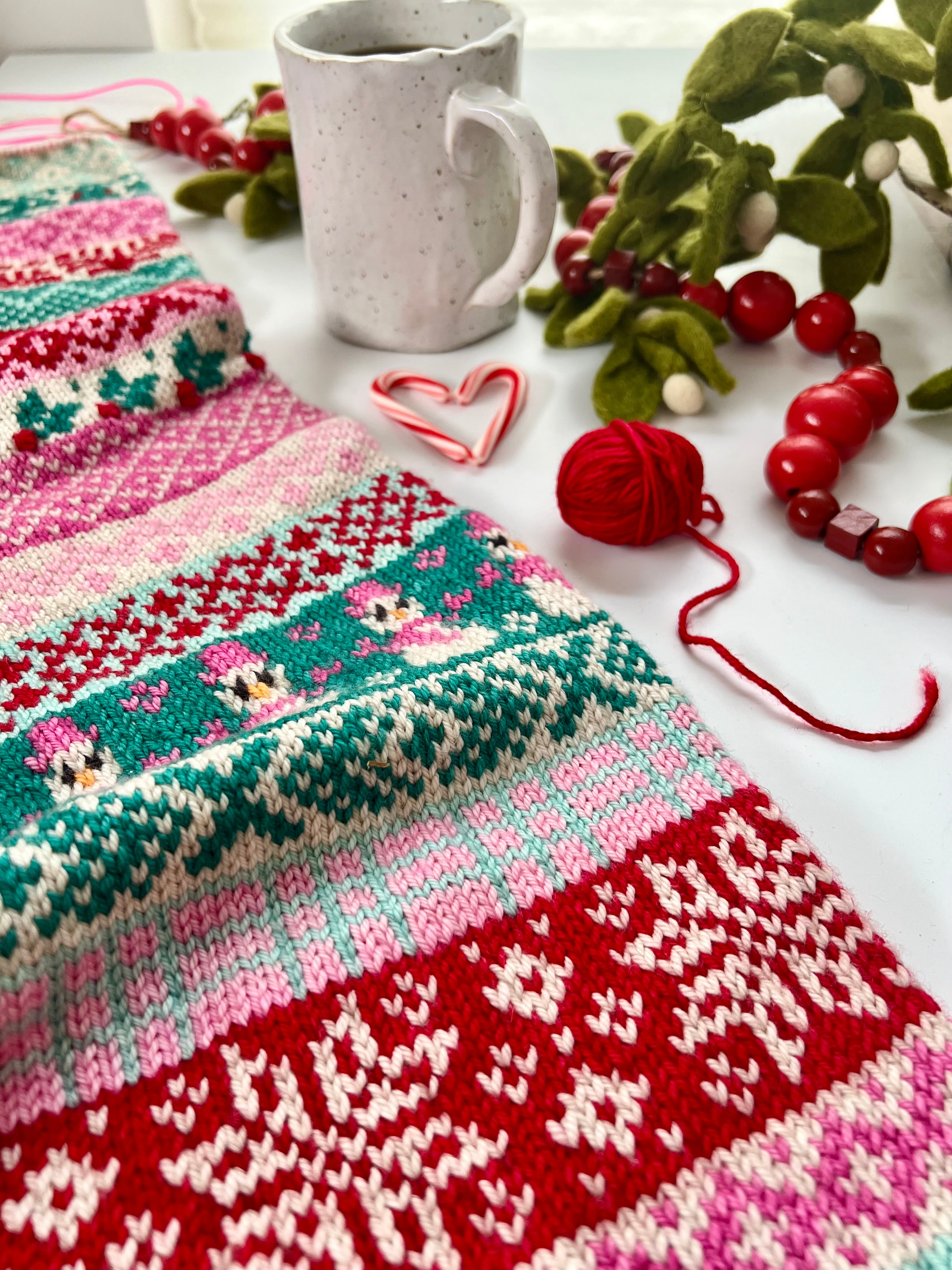 Holiday 2 Doodle (Infinity Cowl)
