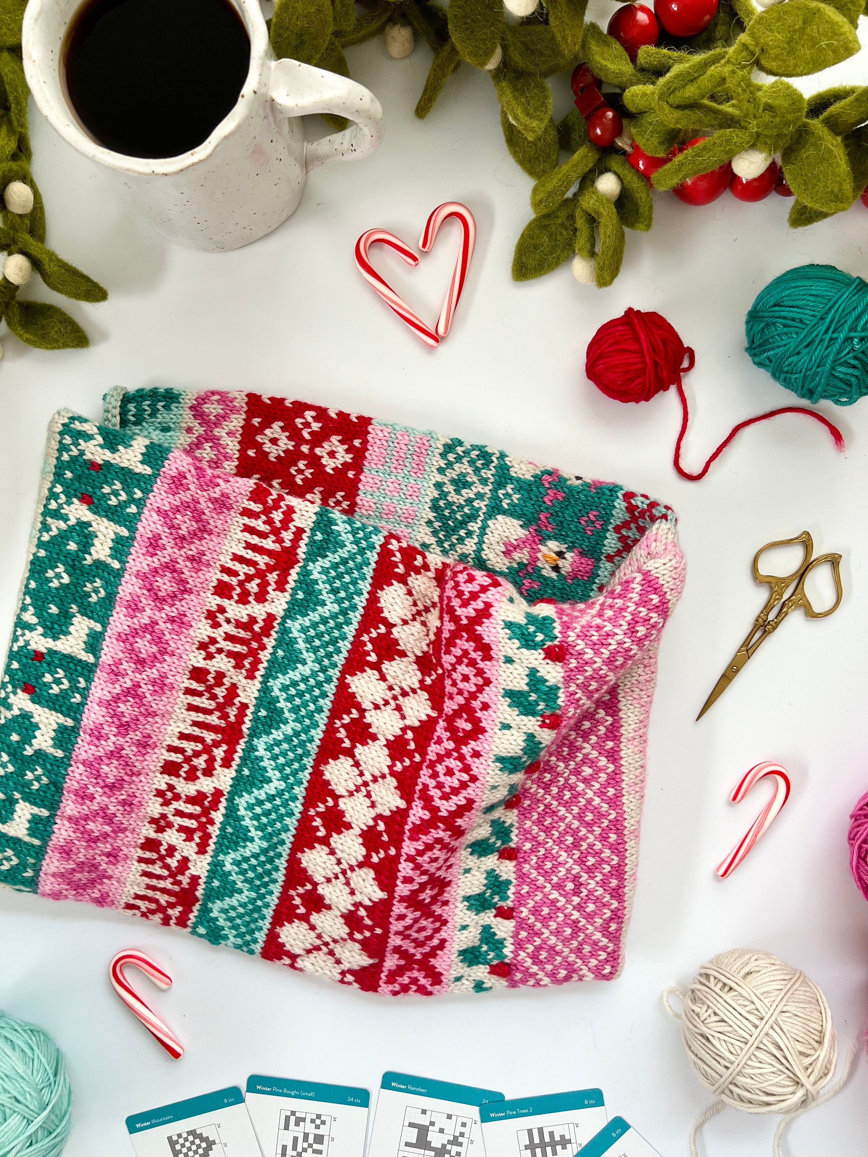 Holiday 2 Doodle (Infinity Cowl)