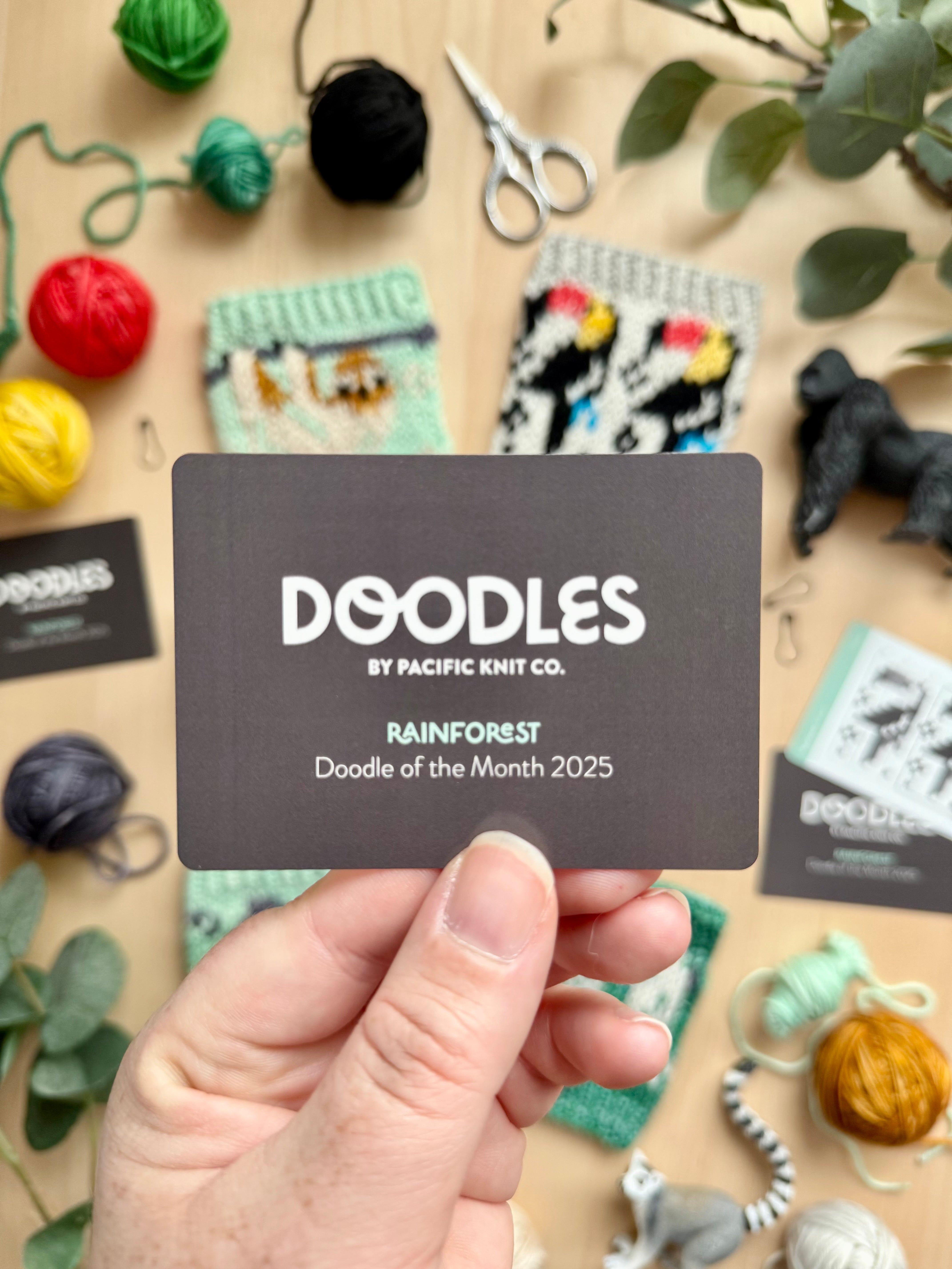 Doodle Card Deck - Rainforest Club