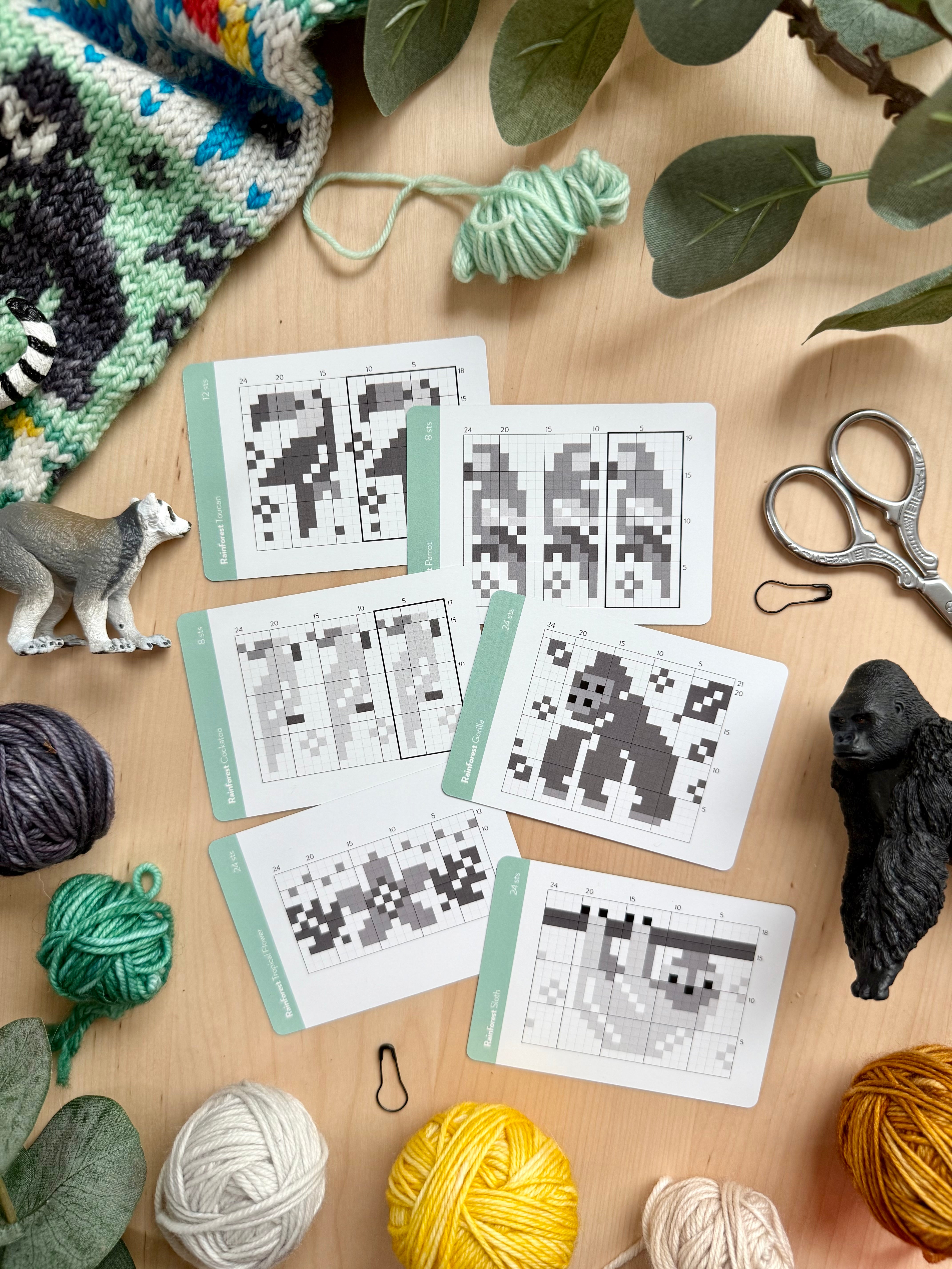 Doodle Card Deck - Rainforest Club
