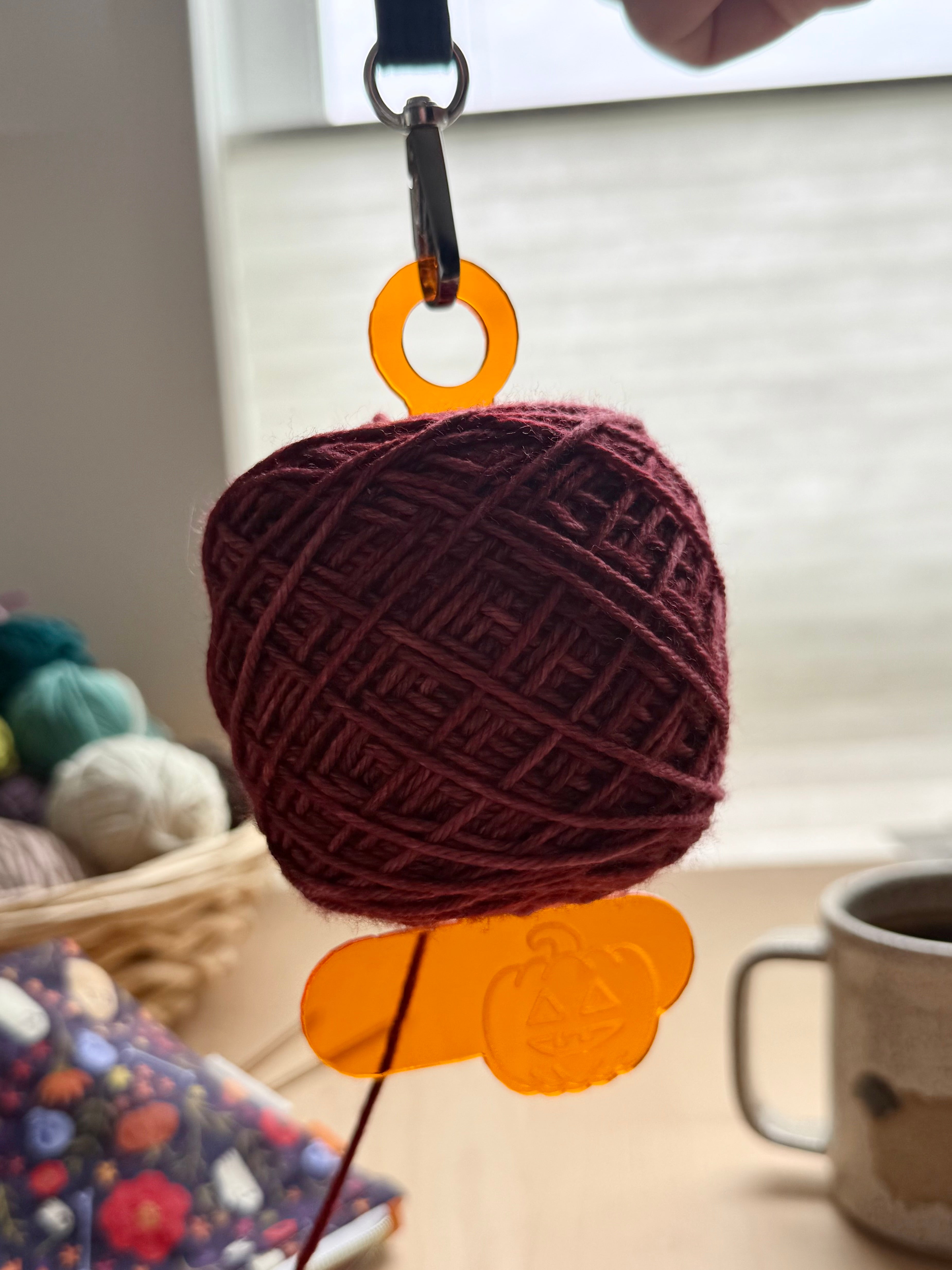 Pumpkin Yarn-a-Long