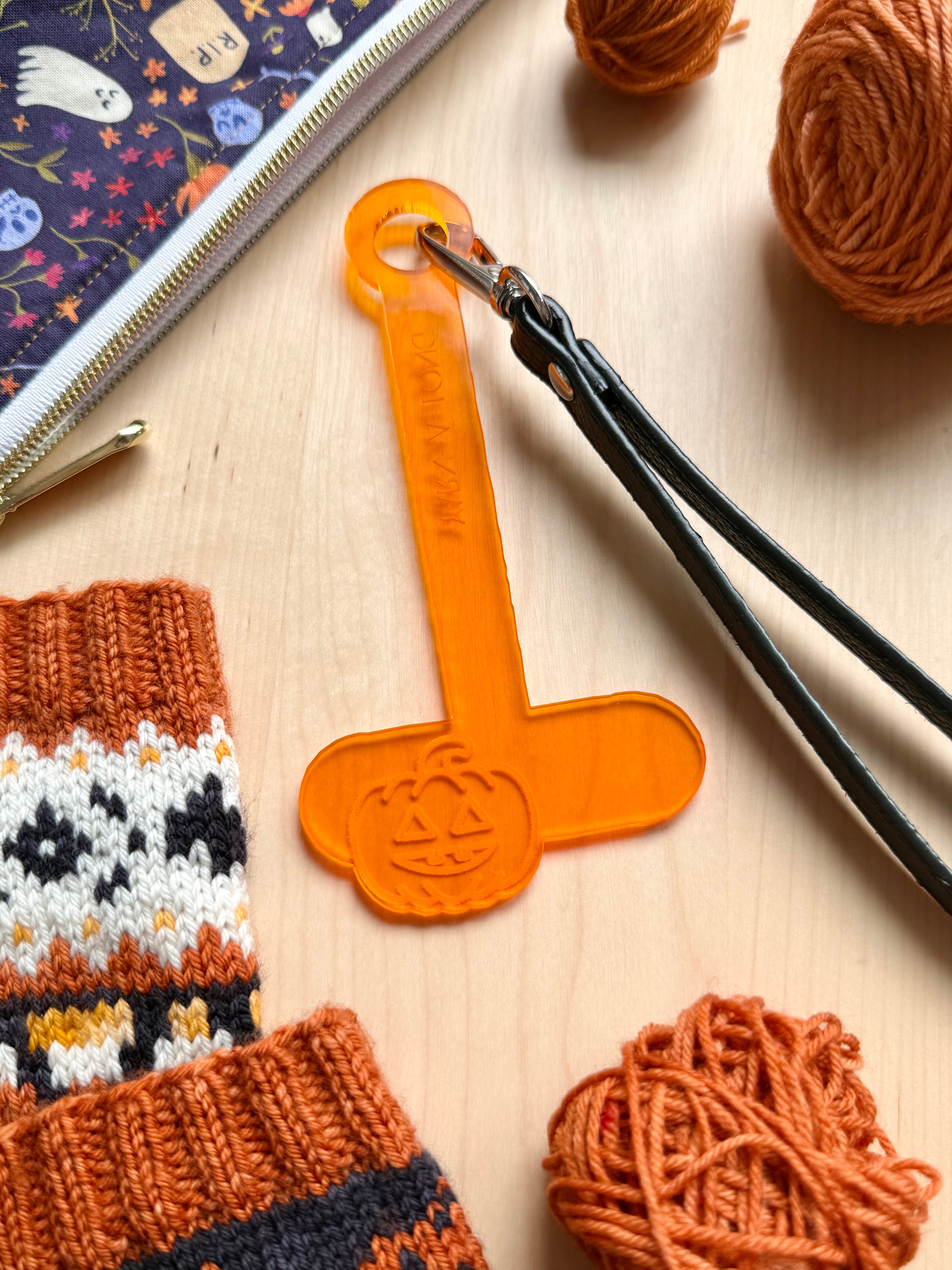 Pumpkin Yarn-a-Long