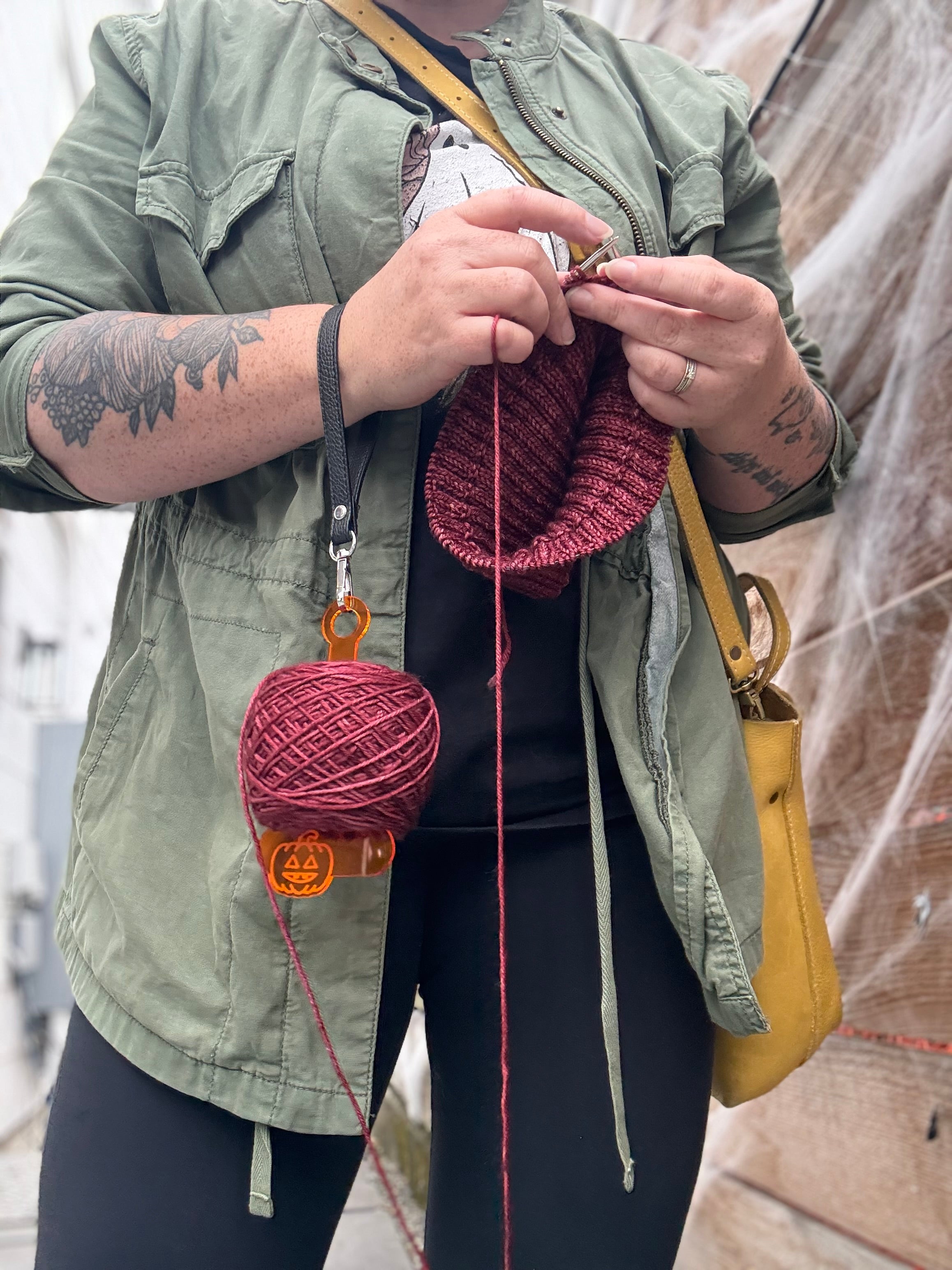 Pumpkin Yarn-a-Long