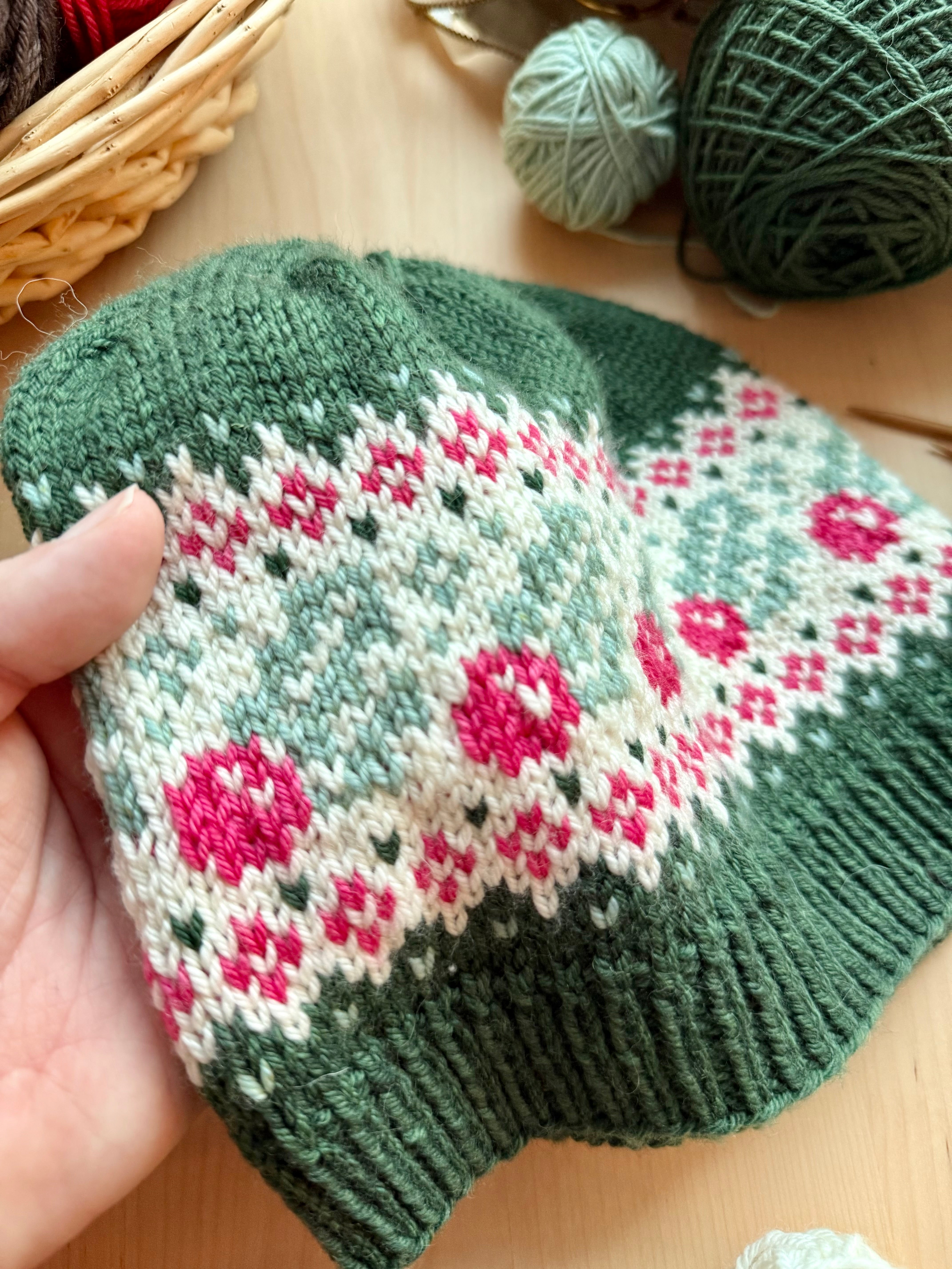 Wool & Holly Doodle (Beanie 1)
