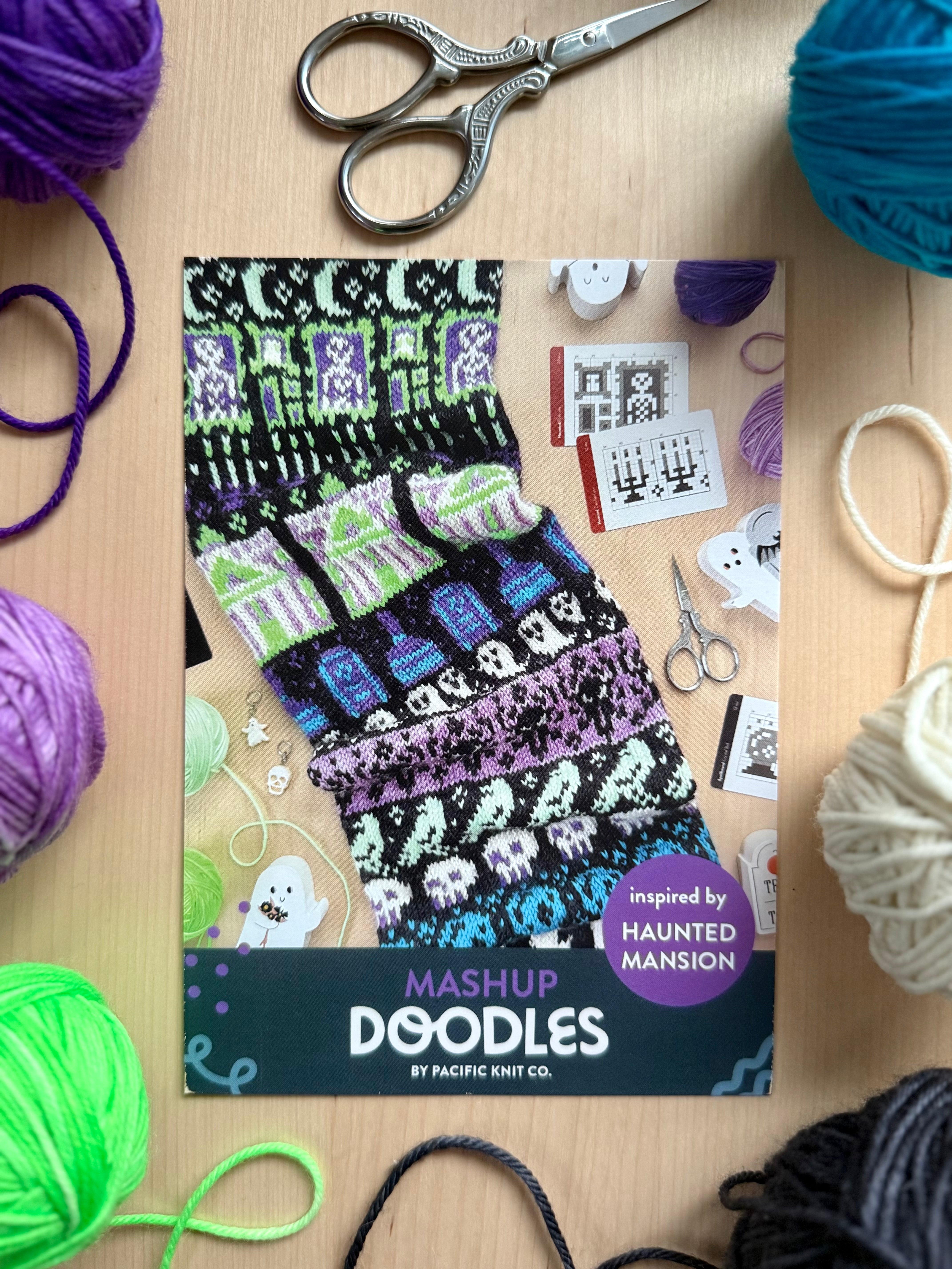 Doodle Mashup Postcards: Halloween (Set of 8)